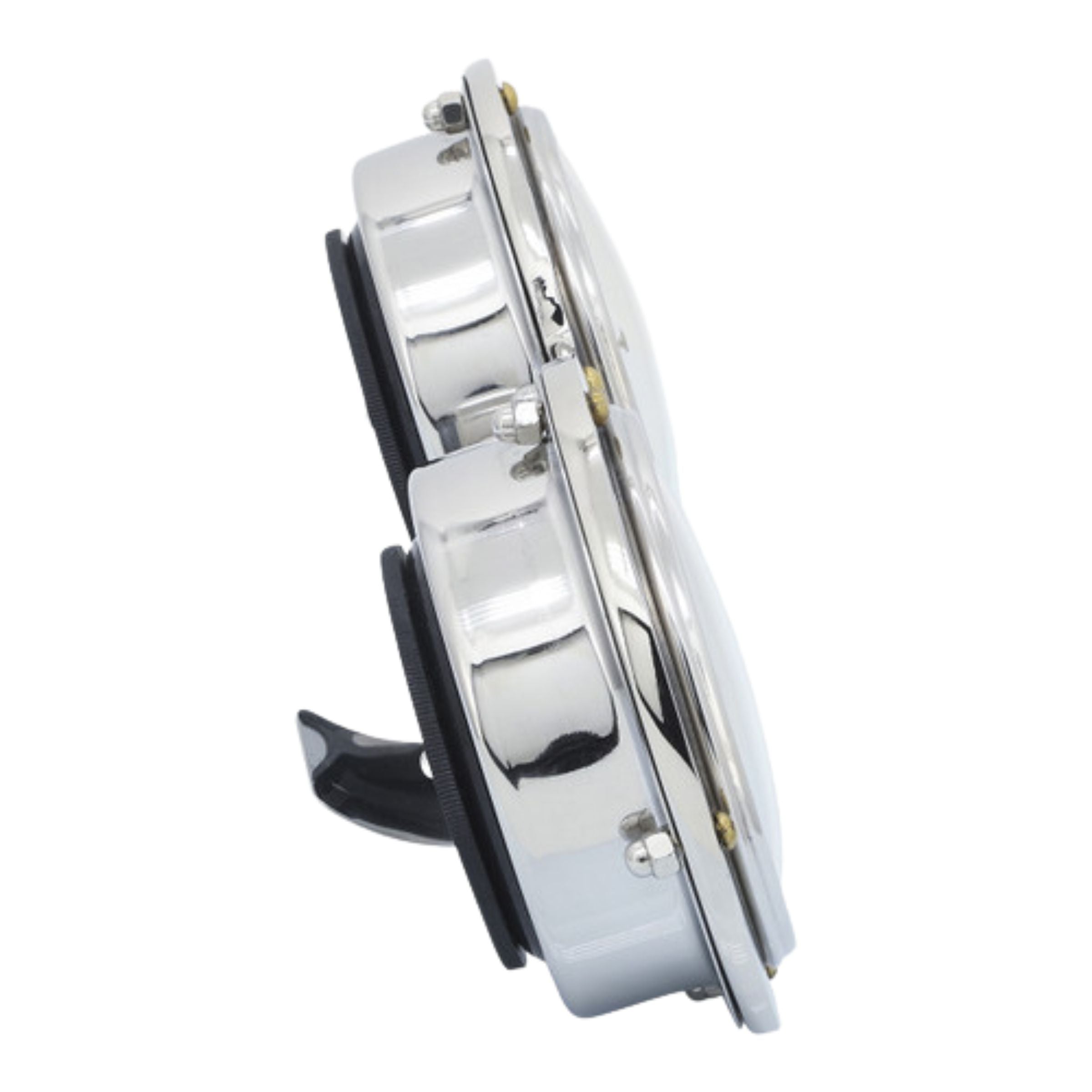 Metal Dual Clock 16232 - Clocks - ebarza Furniture UAE | Shop Modern Furniture in Abu Dhabi & Dubai - مفروشات ايبازرا في الامارات | تسوق اثاث عصري وديكورات مميزة في دبي وابوظبي