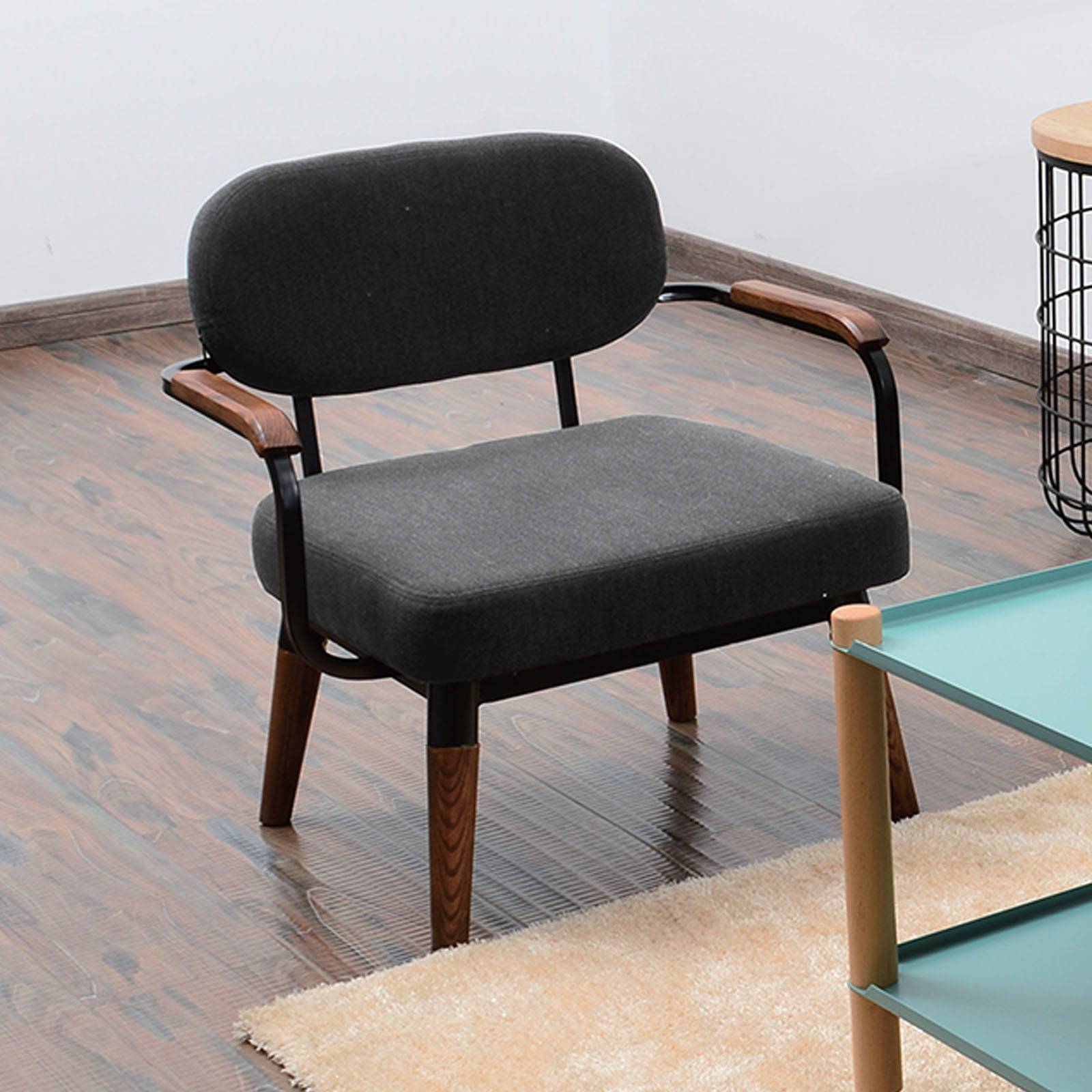 Mid Century 2 Seater Love Chair Sf-085R-Bw - Lounge Chairs - ebarza Furniture UAE | Shop Modern Furniture in Abu Dhabi & Dubai - مفروشات ايبازرا في الامارات | تسوق اثاث عصري وديكورات مميزة في دبي وابوظبي