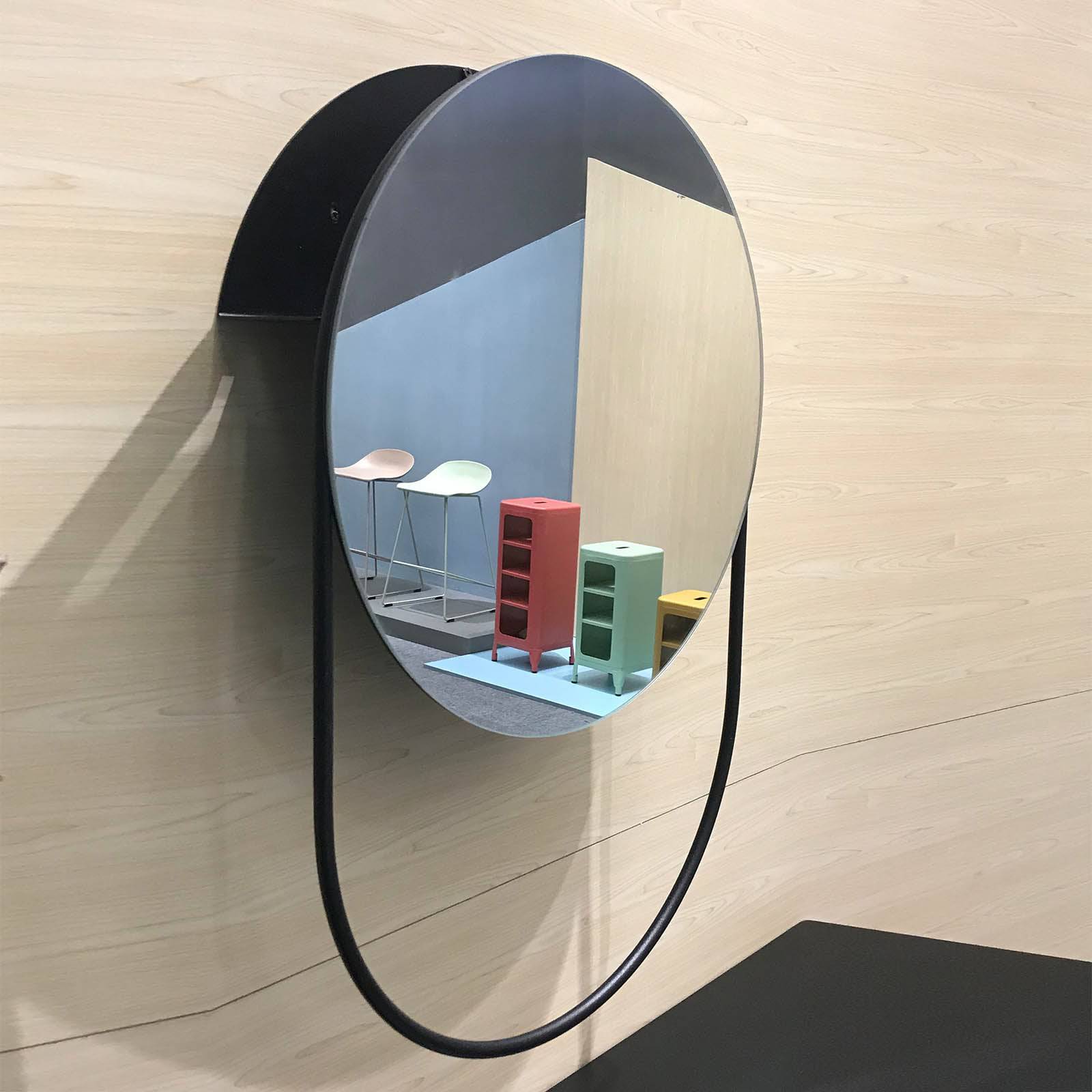 Mid Century French Style Mirror Ch-037 - Mirrors - ebarza Furniture UAE | Shop Modern Furniture in Abu Dhabi & Dubai - مفروشات ايبازرا في الامارات | تسوق اثاث عصري وديكورات مميزة في دبي وابوظبي