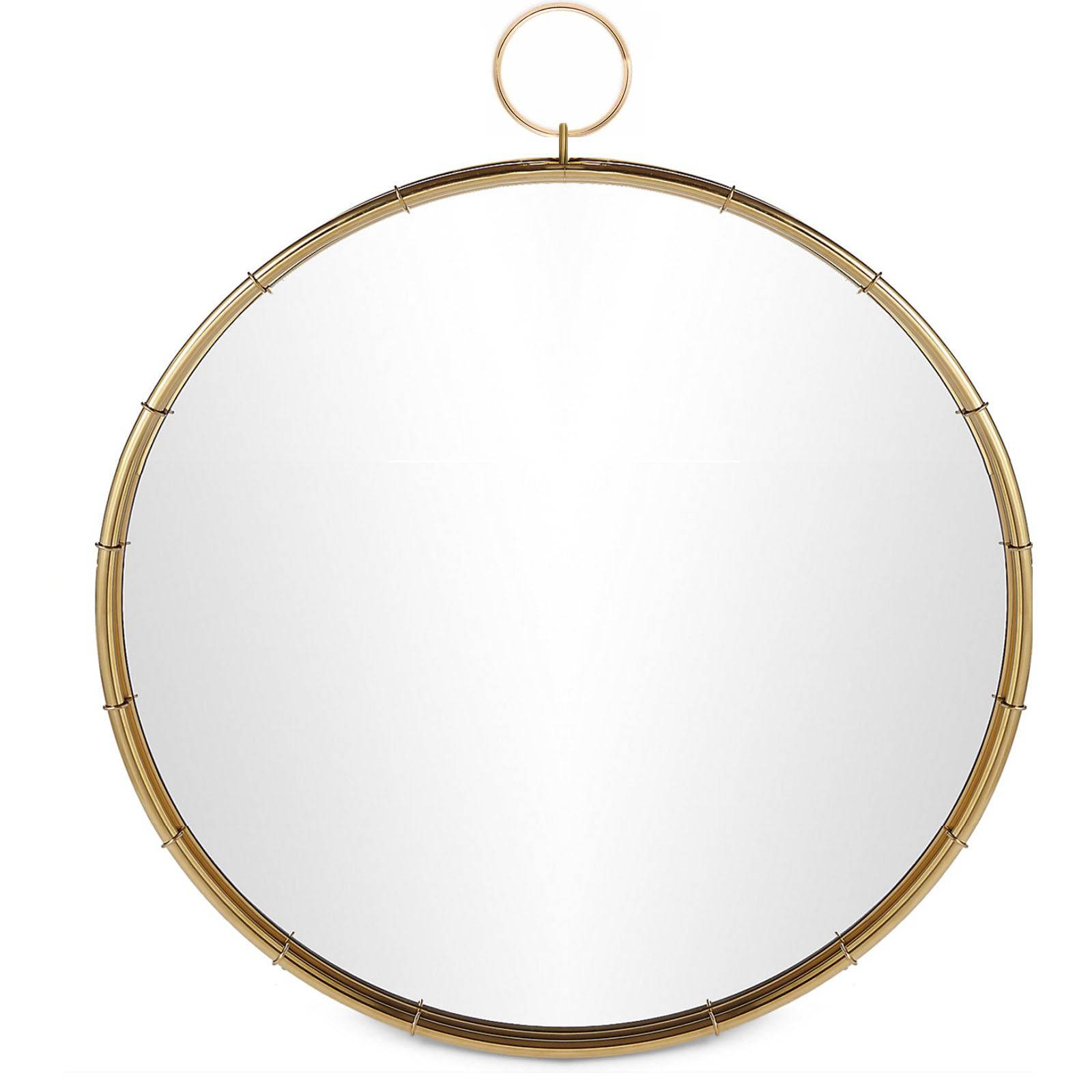Mid Century French Style Mirror Oa-5910-G - Mirrors - ebarza Furniture UAE | Shop Modern Furniture in Abu Dhabi & Dubai - مفروشات ايبازرا في الامارات | تسوق اثاث عصري وديكورات مميزة في دبي وابوظبي