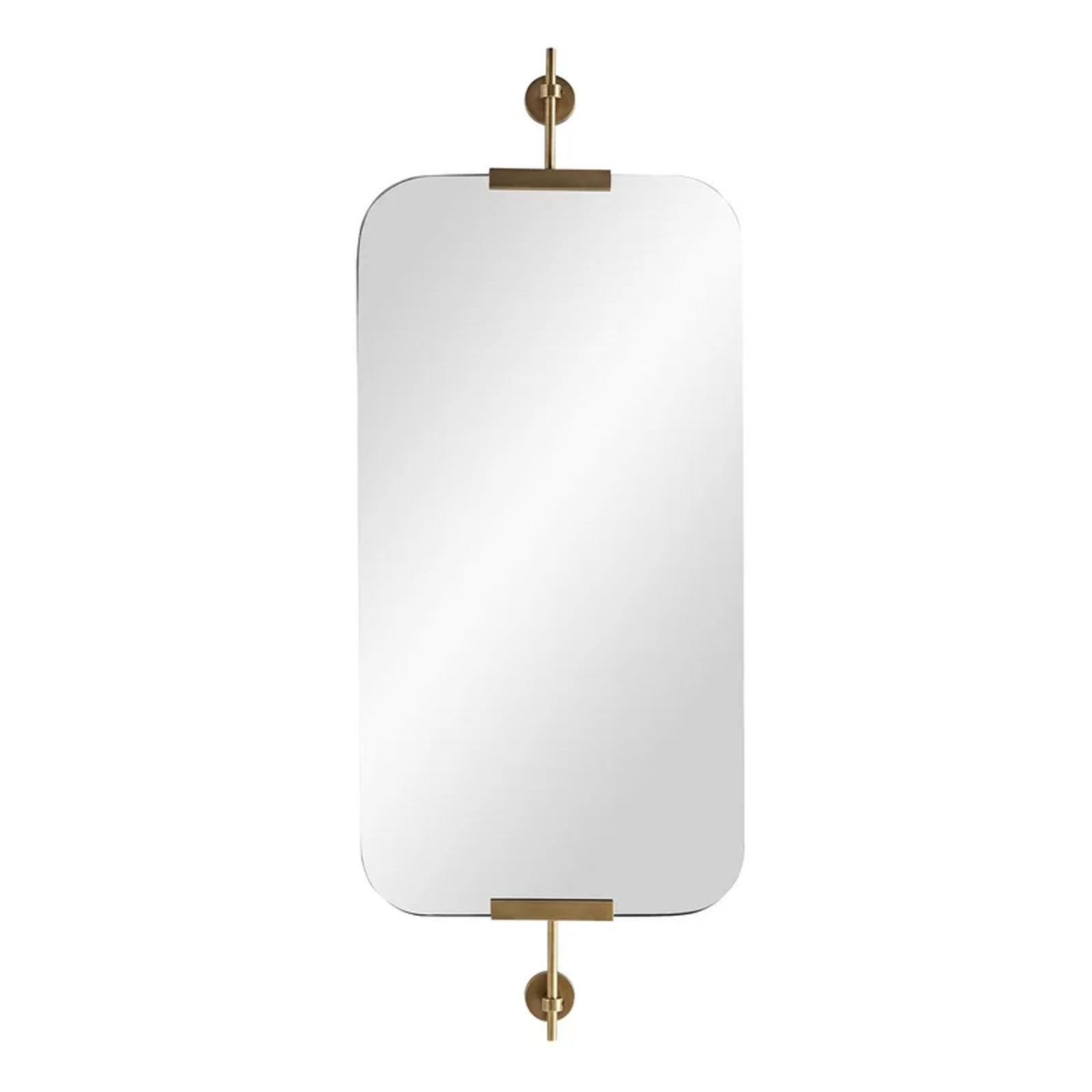 Mid Century Mirror Oa-8005 - Mirrors - ebarza Furniture UAE | Shop Modern Furniture in Abu Dhabi & Dubai - مفروشات ايبازرا في الامارات | تسوق اثاث عصري وديكورات مميزة في دبي وابوظبي