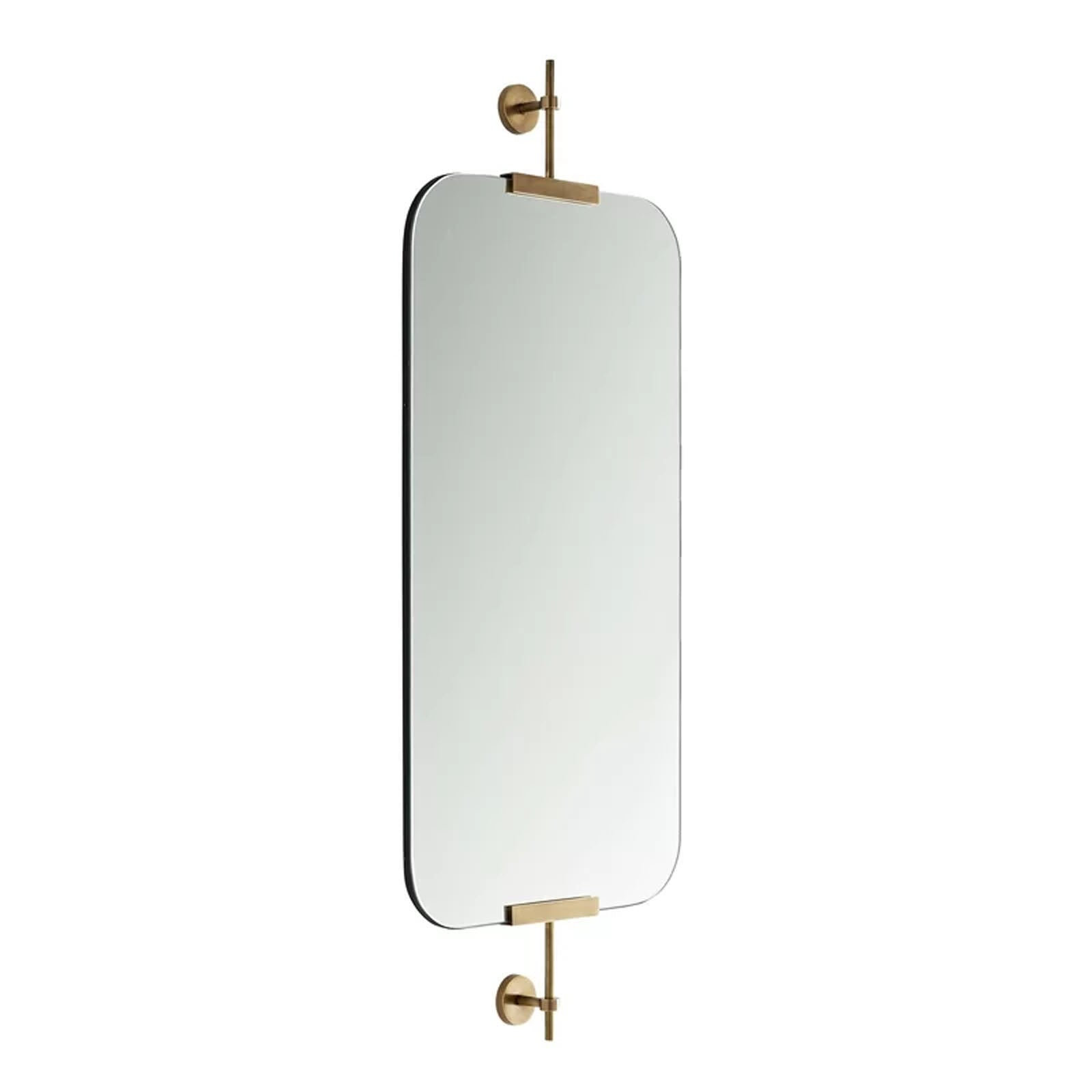 Mid Century Mirror Oa-8005 - Mirrors - ebarza Furniture UAE | Shop Modern Furniture in Abu Dhabi & Dubai - مفروشات ايبازرا في الامارات | تسوق اثاث عصري وديكورات مميزة في دبي وابوظبي