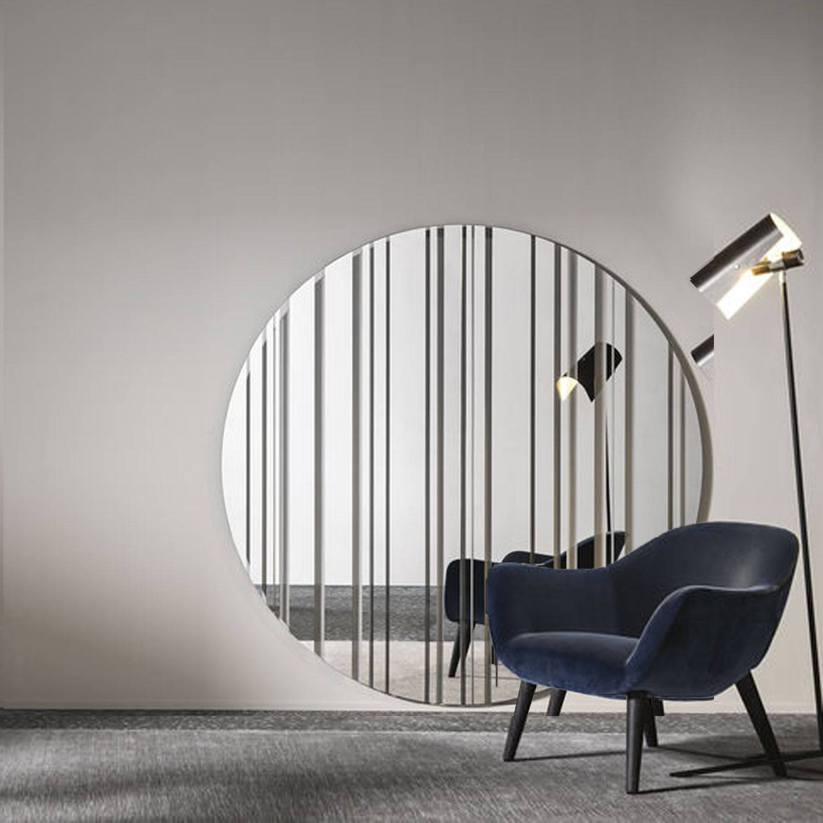 Mid Century Mirror Oa-8008 - Mirrors - ebarza Furniture UAE | Shop Modern Furniture in Abu Dhabi & Dubai - مفروشات ايبازرا في الامارات | تسوق اثاث عصري وديكورات مميزة في دبي وابوظبي