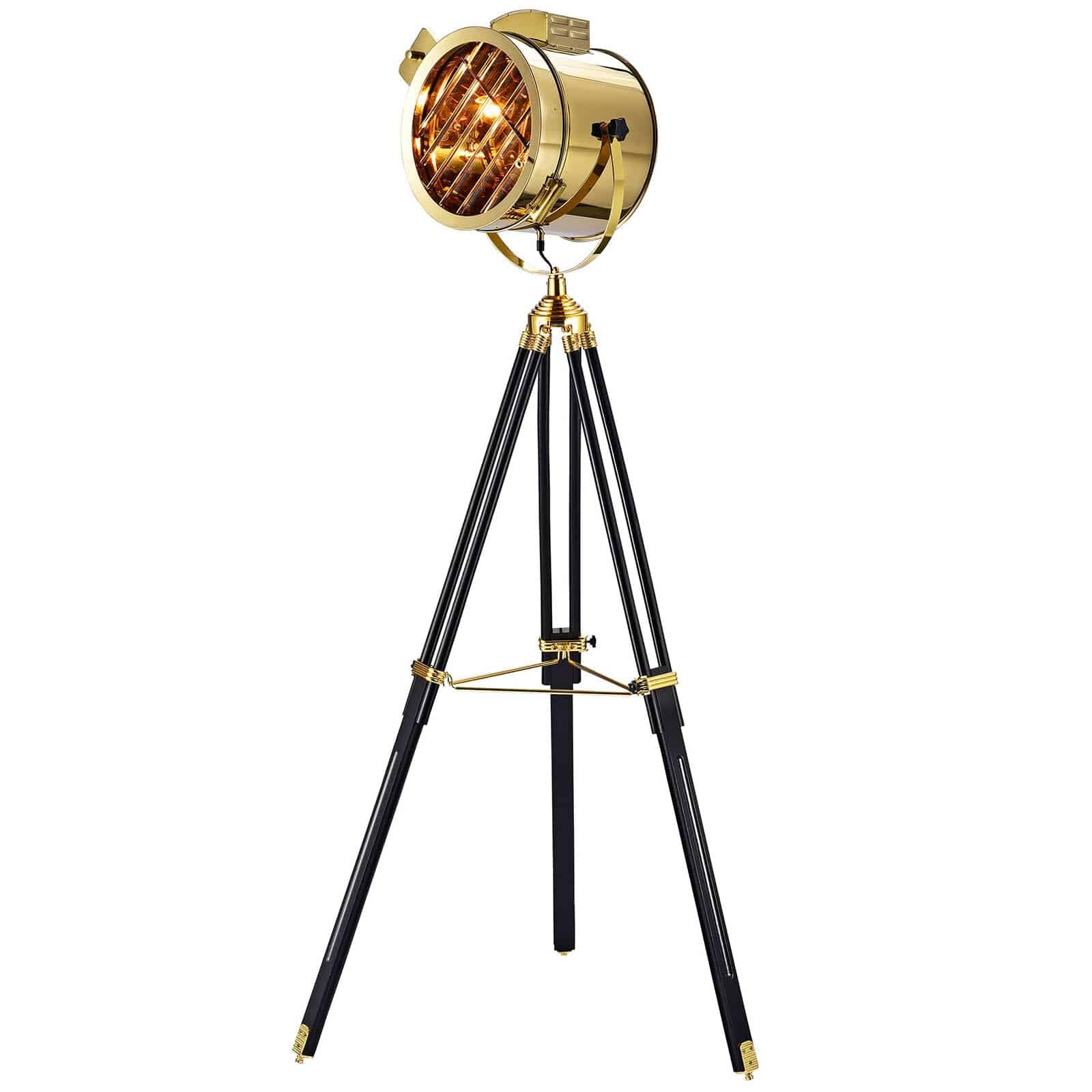 Mid Century Tripod Floor Lamp Cl2117Fg - Floor Lamps - ebarza Furniture UAE | Shop Modern Furniture in Abu Dhabi & Dubai - مفروشات ايبازرا في الامارات | تسوق اثاث عصري وديكورات مميزة في دبي وابوظبي