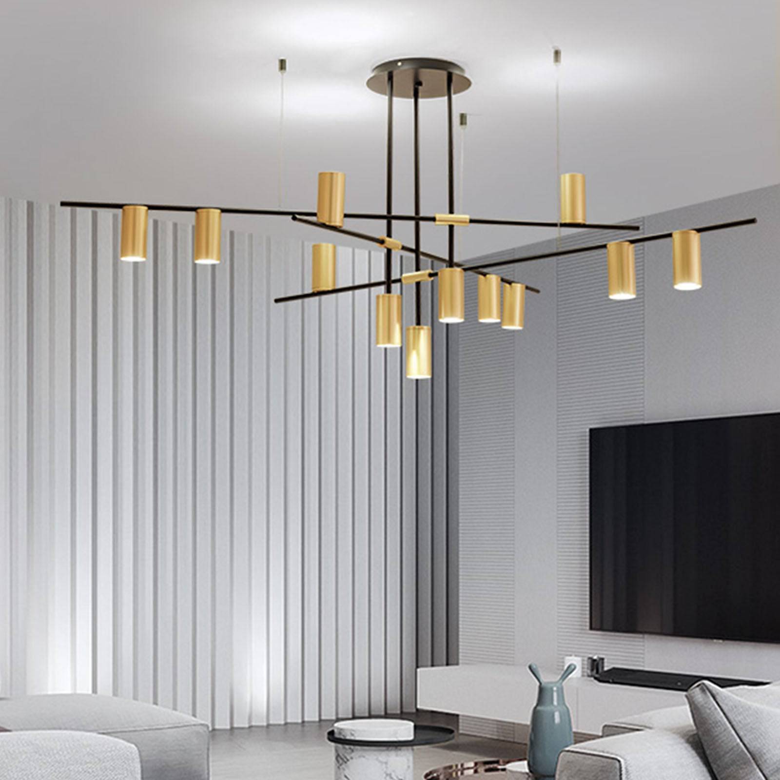 Monaco 12 Heads Pendant Lamp Cy-New-020 - Pendant Lamps - ebarza Furniture UAE | Shop Modern Furniture in Abu Dhabi & Dubai - مفروشات ايبازرا في الامارات | تسوق اثاث عصري وديكورات مميزة في دبي وابوظبي