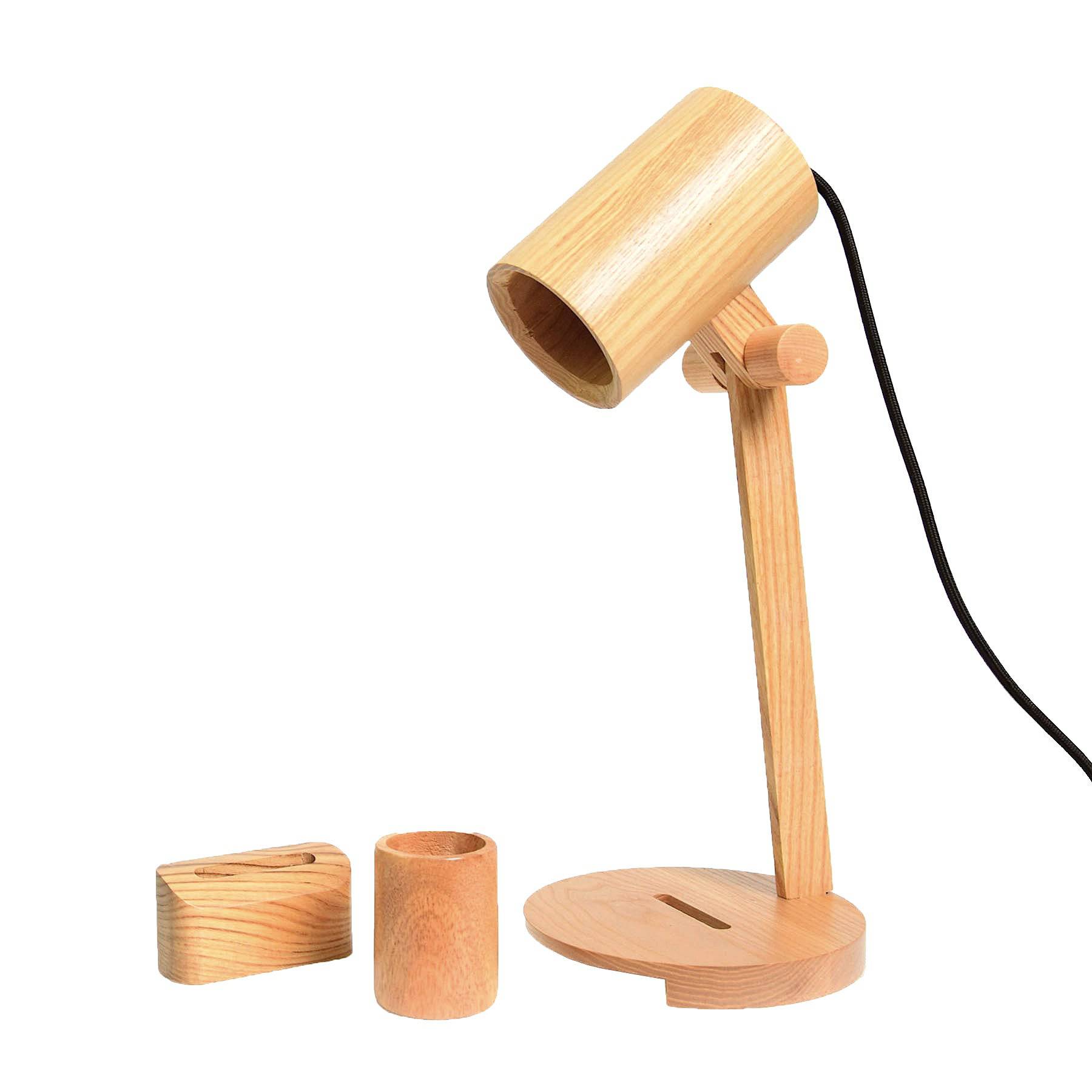 Mr Jack Solid Wood Office Set Td014 - Desk\table Lamps - ebarza Furniture UAE | Shop Modern Furniture in Abu Dhabi & Dubai - مفروشات ايبازرا في الامارات | تسوق اثاث عصري وديكورات مميزة في دبي وابوظبي
