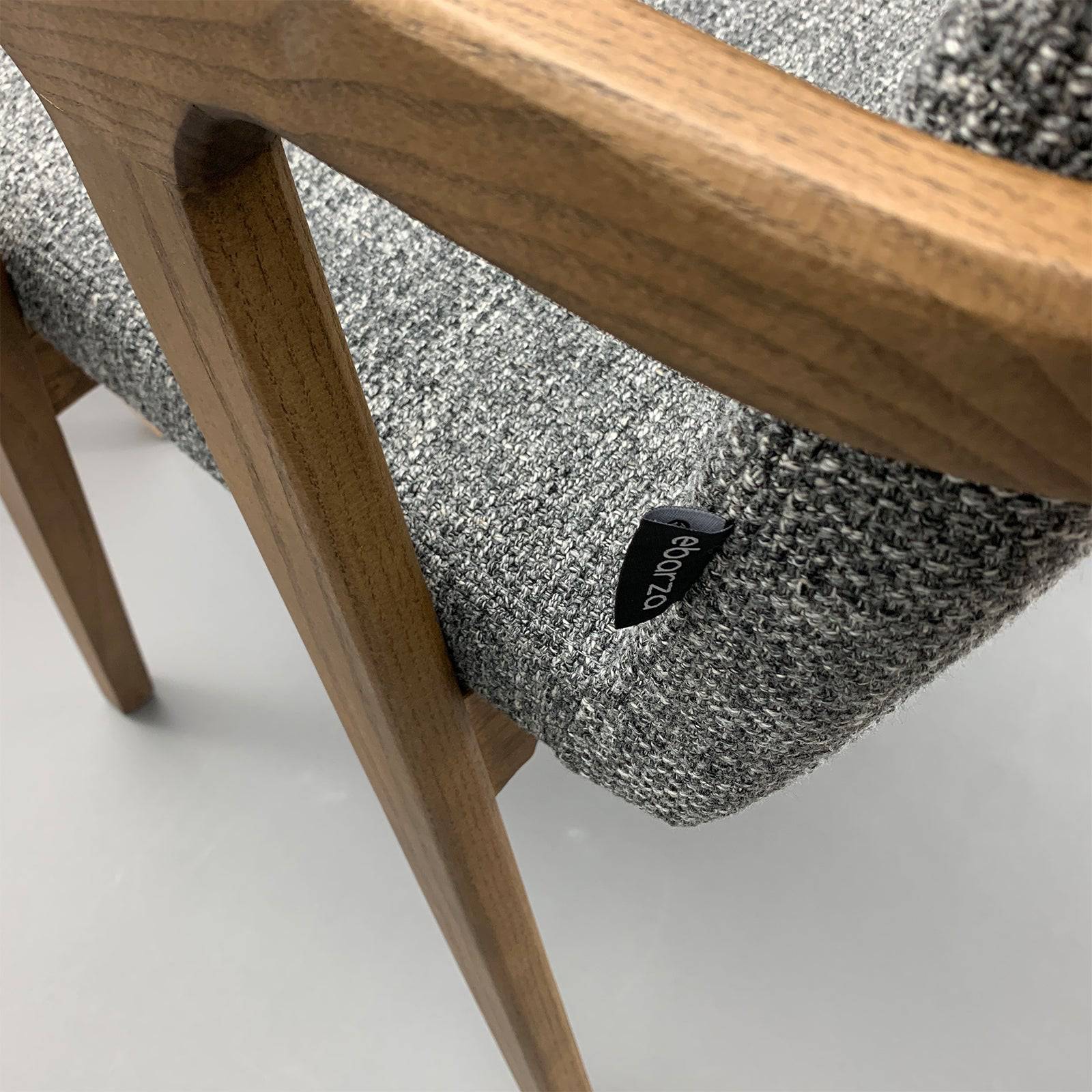 Natura Solid Ash Wood Chair Cosmic48-Grey-Naturach - Chairs - ebarza Furniture UAE | Shop Modern Furniture in Abu Dhabi & Dubai - مفروشات ايبازرا في الامارات | تسوق اثاث عصري وديكورات مميزة في دبي وابوظبي