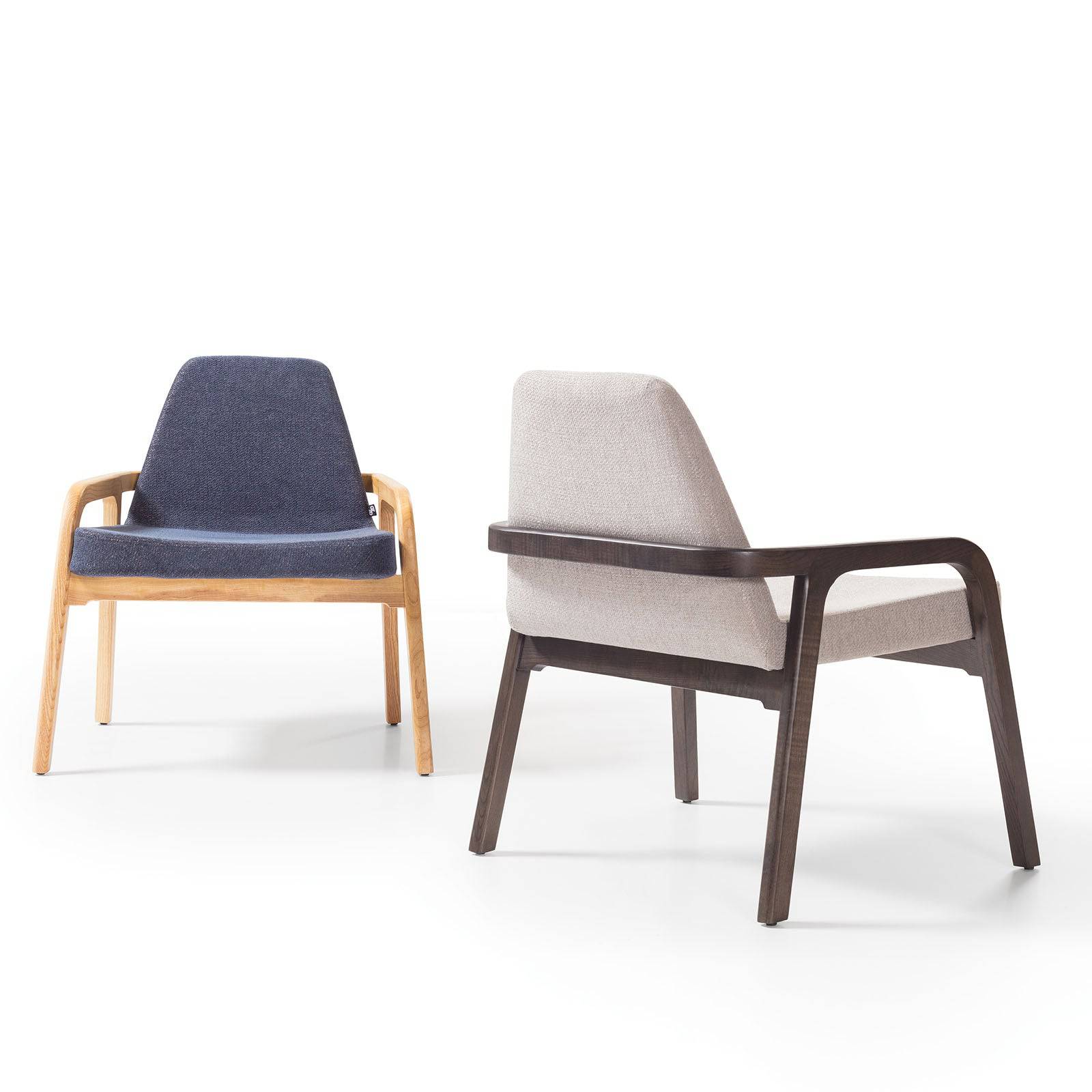 Natura Solid Ash Wood Lounge Chair Naturalounge-B-28901Lowarm - Lounge Chairs - ebarza Furniture UAE | Shop Modern Furniture in Abu Dhabi & Dubai - مفروشات ايبازرا في الامارات | تسوق اثاث عصري وديكورات مميزة في دبي وابوظبي