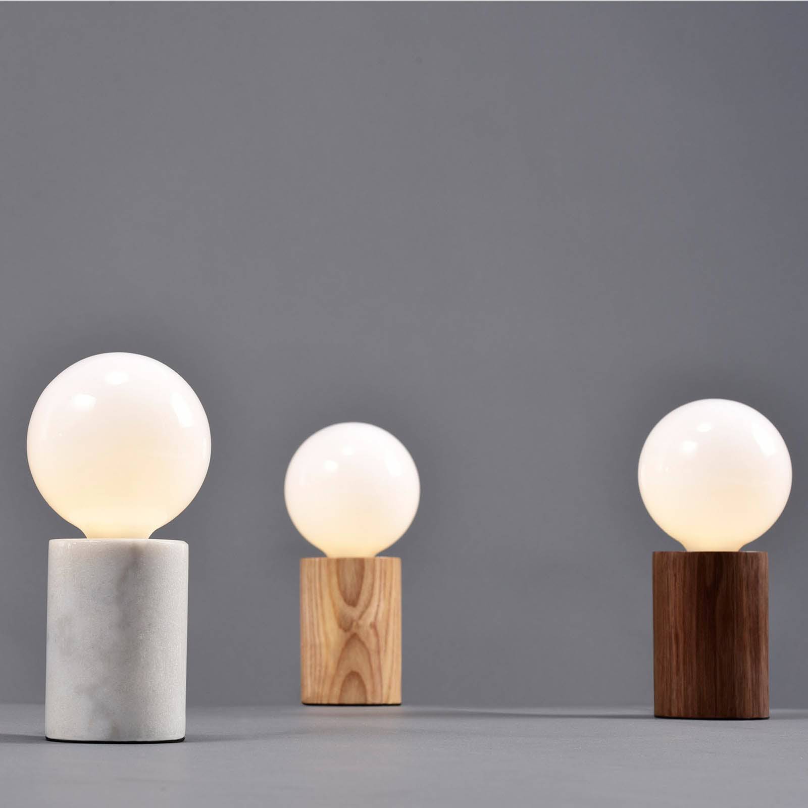 Natural Marble Modern Table Lamp Cl1138A - Desk\table Lamps - ebarza Furniture UAE | Shop Modern Furniture in Abu Dhabi & Dubai - مفروشات ايبازرا في الامارات | تسوق اثاث عصري وديكورات مميزة في دبي وابوظبي