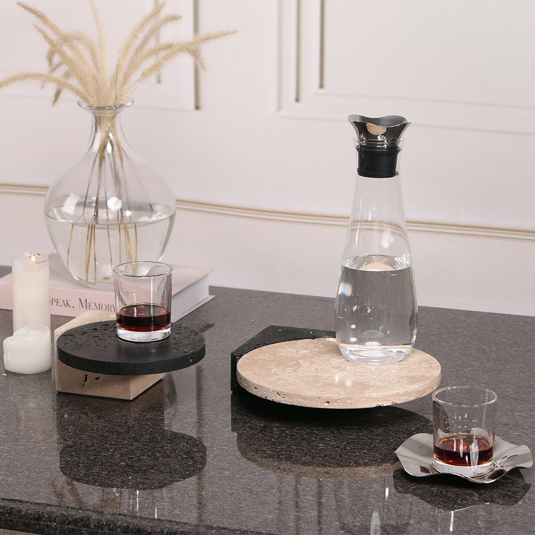 Natural Stone Tray-S KC3017S - Trays - ebarza Furniture UAE | Shop Modern Furniture in Abu Dhabi & Dubai - مفروشات ايبازرا في الامارات | تسوق اثاث عصري وديكورات مميزة في دبي وابوظبي