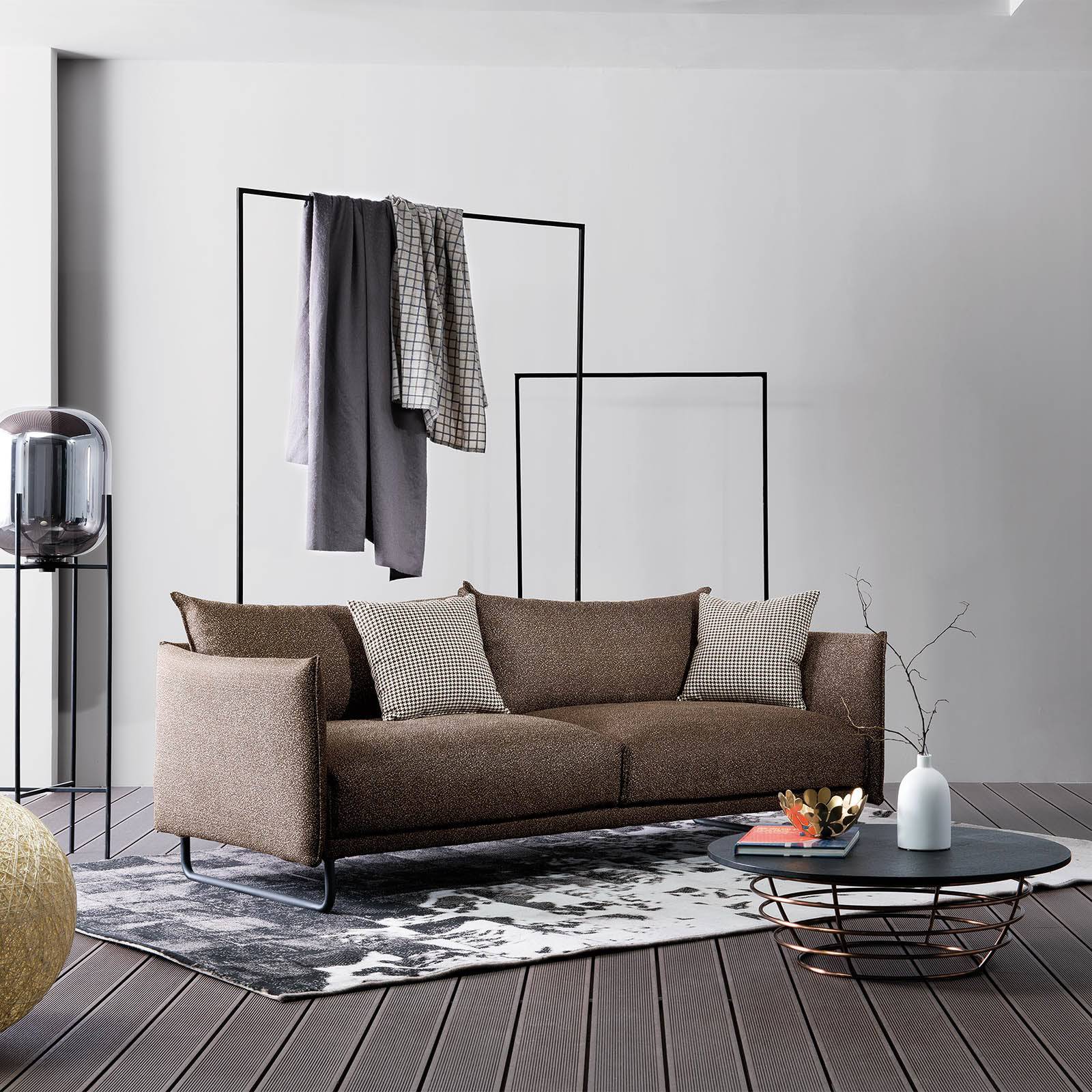 Natural Volakas Stone Table Lt009B - Side Tables - ebarza Furniture UAE | Shop Modern Furniture in Abu Dhabi & Dubai - مفروشات ايبازرا في الامارات | تسوق اثاث عصري وديكورات مميزة في دبي وابوظبي