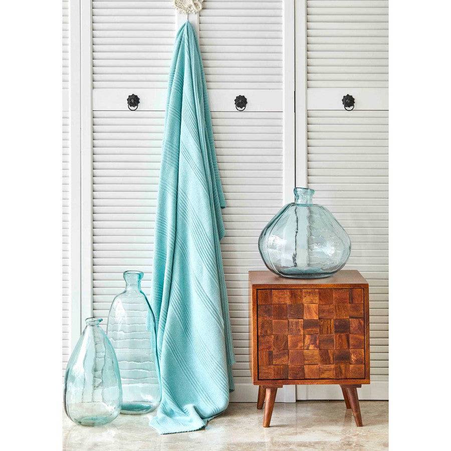 Nautica Home Spello Knitwear Mint Throw 180.01.01.0062 - Blankets - ebarza Furniture UAE | Shop Modern Furniture in Abu Dhabi & Dubai - مفروشات ايبازرا في الامارات | تسوق اثاث عصري وديكورات مميزة في دبي وابوظبي