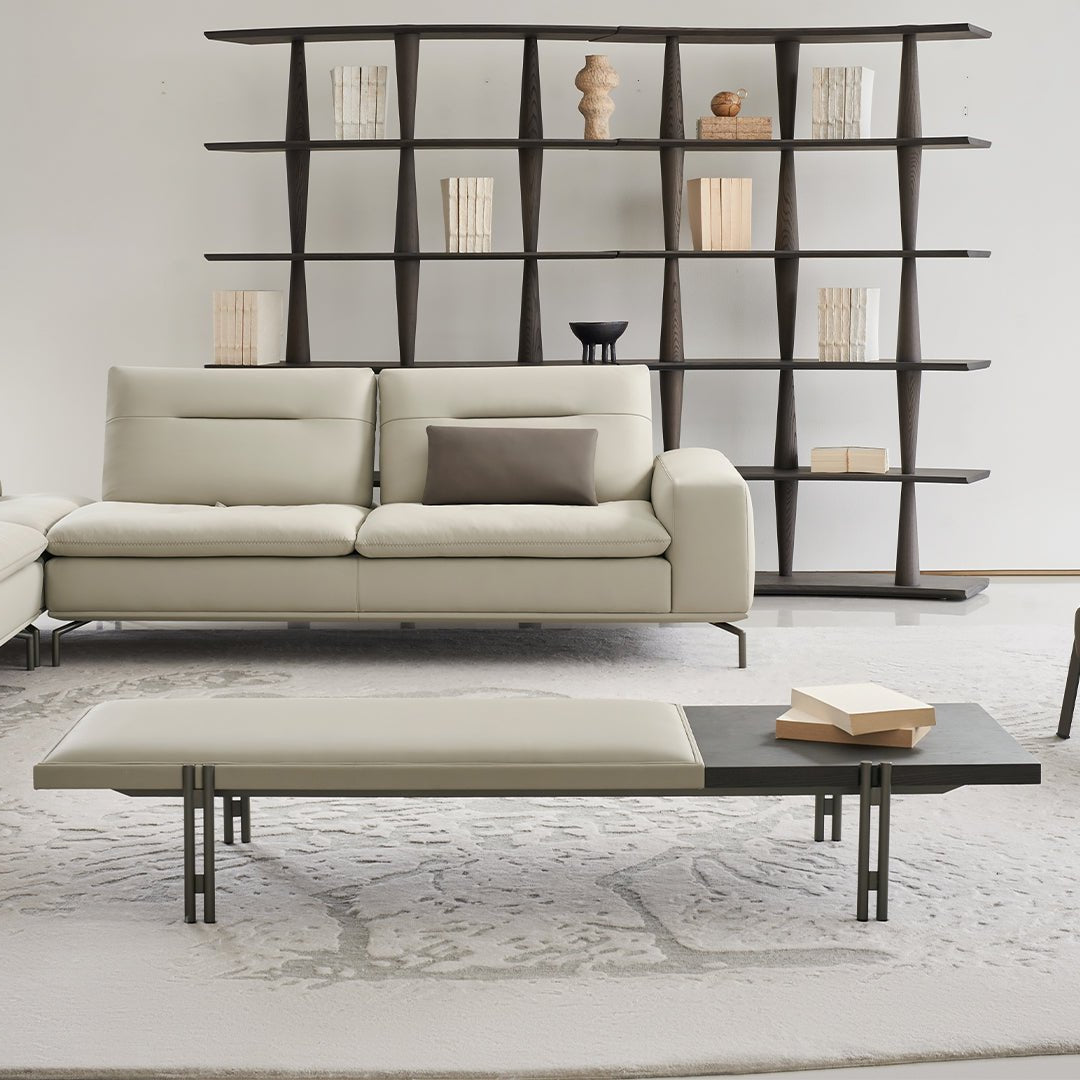 Nexus 2 Seater Right Arm Modular Sofa - AMF-S180/WF ex - Sofas - ebarza Furniture UAE | Shop Modern Furniture in Abu Dhabi & Dubai - مفروشات ايبازرا في الامارات | تسوق اثاث عصري وديكورات مميزة في دبي وابوظبي