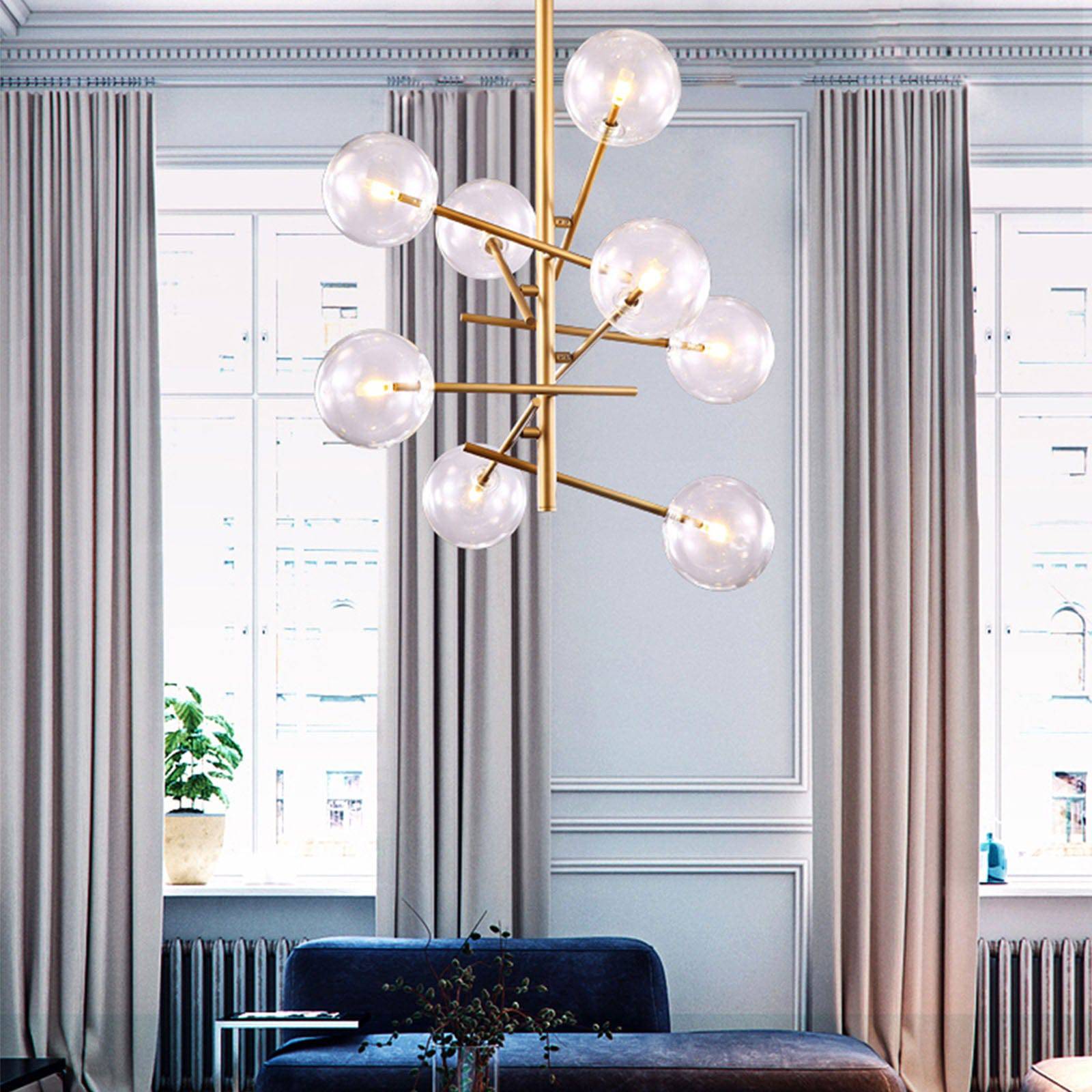 Nybro Pendant Lamp Cy-New-029-G - Pendant Lamps - ebarza Furniture UAE | Shop Modern Furniture in Abu Dhabi & Dubai - مفروشات ايبازرا في الامارات | تسوق اثاث عصري وديكورات مميزة في دبي وابوظبي