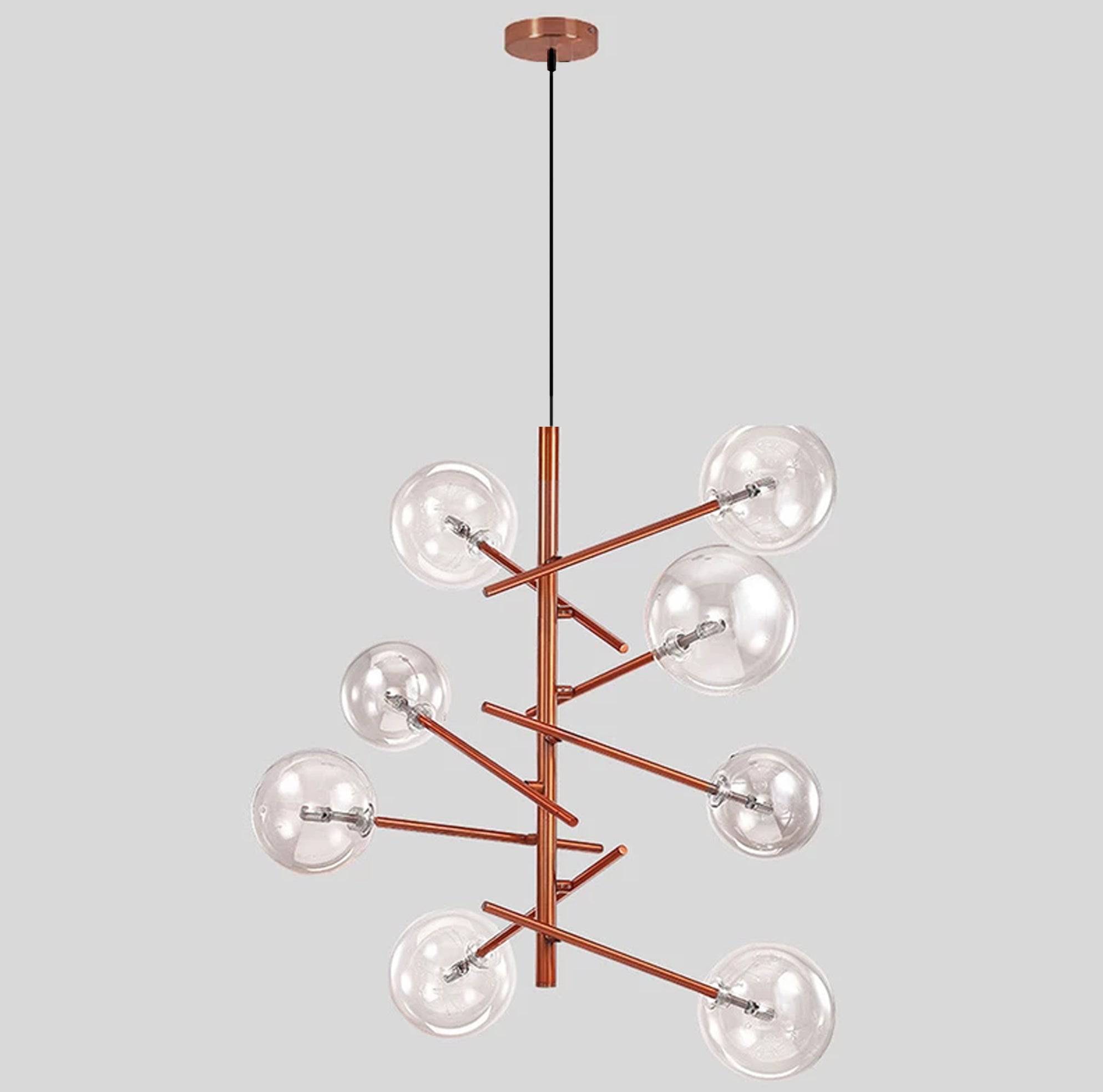 Nybro Pendant Lamp Cy-New-029-Rg - Pendant Lamps - ebarza Furniture UAE | Shop Modern Furniture in Abu Dhabi & Dubai - مفروشات ايبازرا في الامارات | تسوق اثاث عصري وديكورات مميزة في دبي وابوظبي