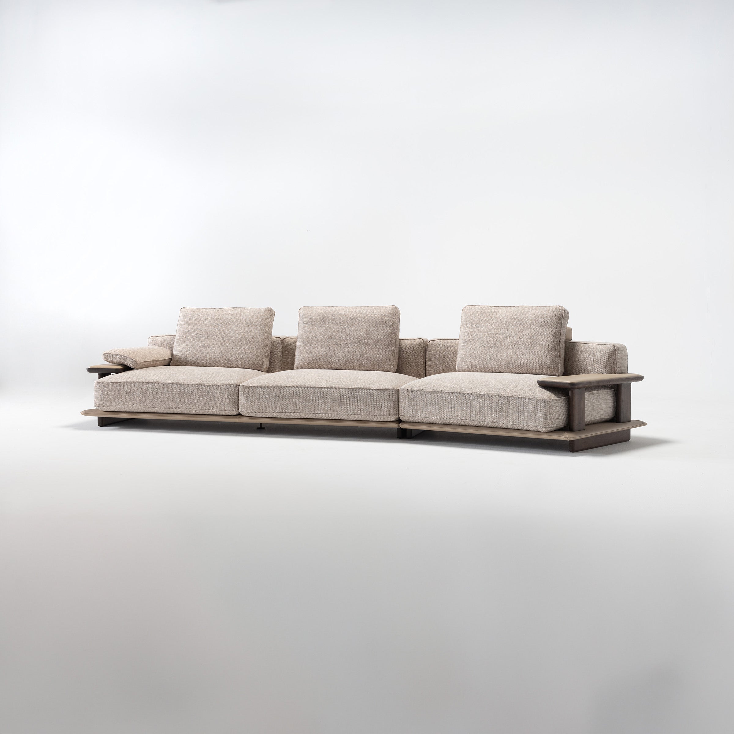 ODEON SINGLE MODULE WITH LEFT ARM 123cm for Odeon Sofa OD-L/M-ARM003 - Sofas - ebarza Furniture UAE | Shop Modern Furniture in Abu Dhabi & Dubai - مفروشات ايبازرا في الامارات | تسوق اثاث عصري وديكورات مميزة في دبي وابوظبي