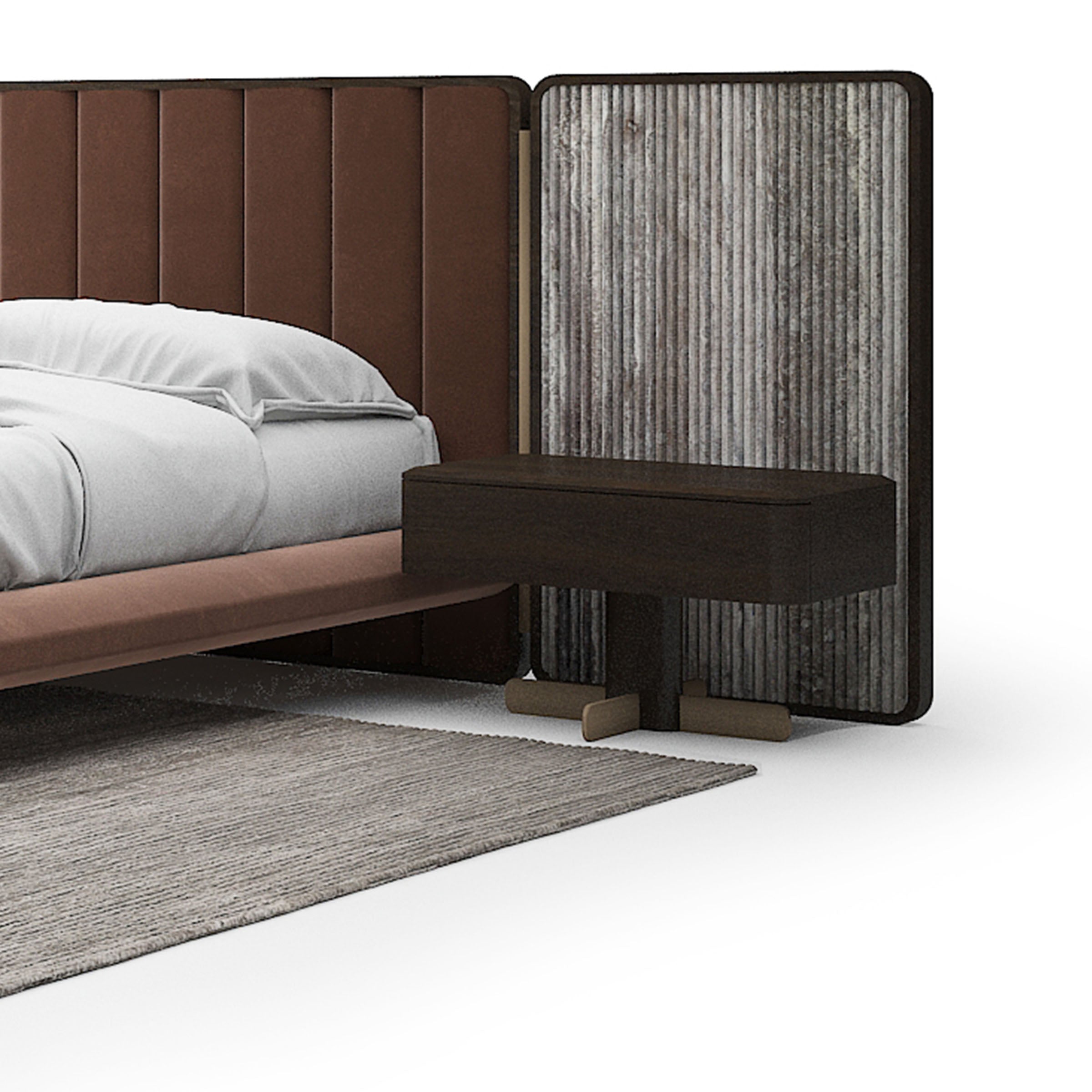 2X ODEON NIGHTSTAND OD-NS-001 - Bed Side Table - ebarza Furniture UAE | Shop Modern Furniture in Abu Dhabi & Dubai - مفروشات ايبازرا في الامارات | تسوق اثاث عصري وديكورات مميزة في دبي وابوظبي