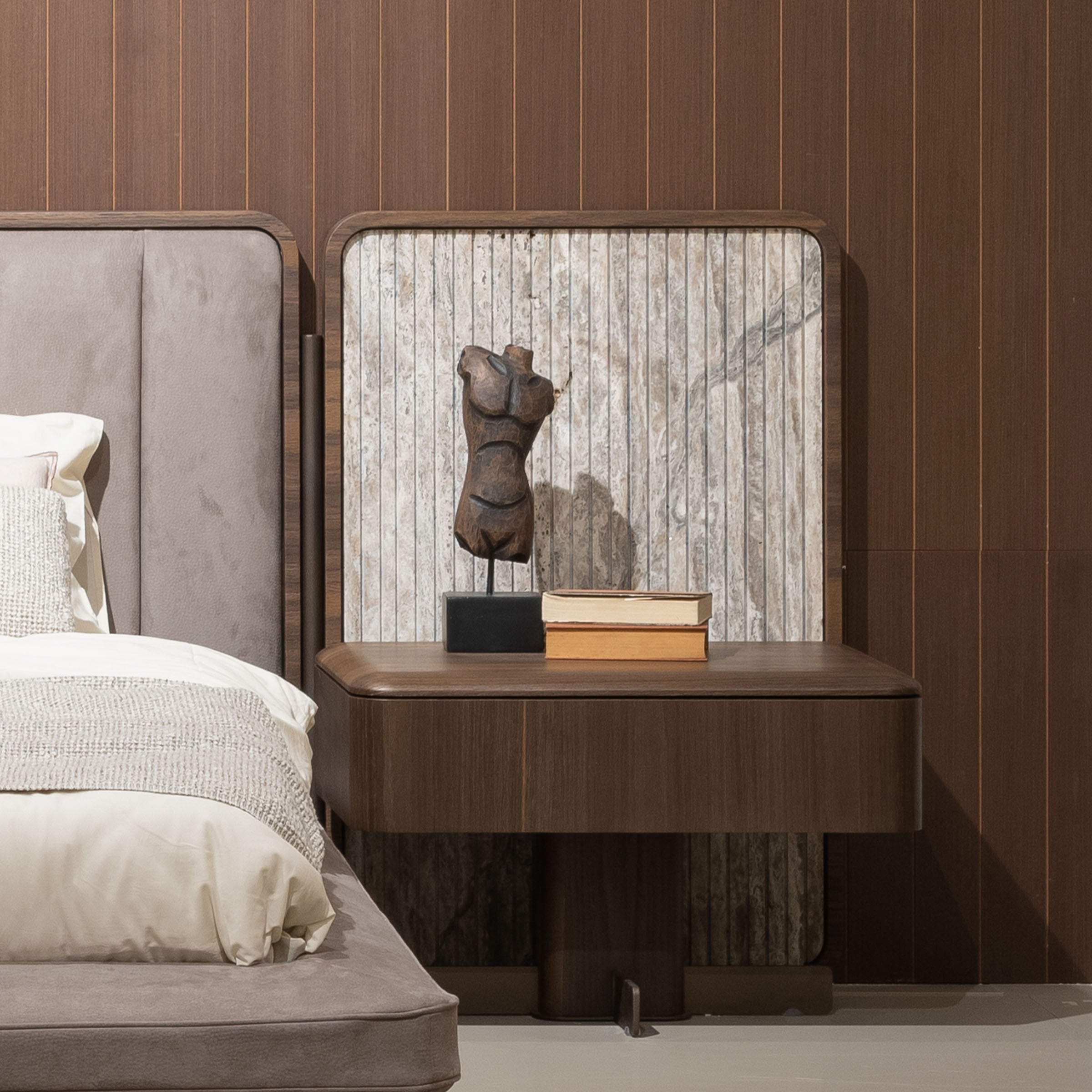 2X ODEON NIGHTSTAND OD-NS-001 - Bed Side Table - ebarza Furniture UAE | Shop Modern Furniture in Abu Dhabi & Dubai - مفروشات ايبازرا في الامارات | تسوق اثاث عصري وديكورات مميزة في دبي وابوظبي