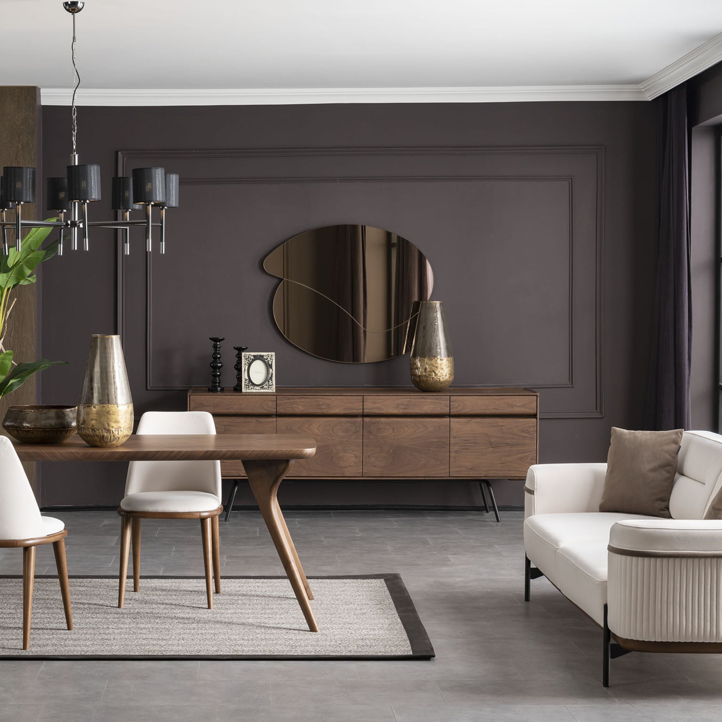 Olympos Mirror SBRN-OLSMRR - Mirrors - ebarza Furniture UAE | Shop Modern Furniture in Abu Dhabi & Dubai - مفروشات ايبازرا في الامارات | تسوق اثاث عصري وديكورات مميزة في دبي وابوظبي