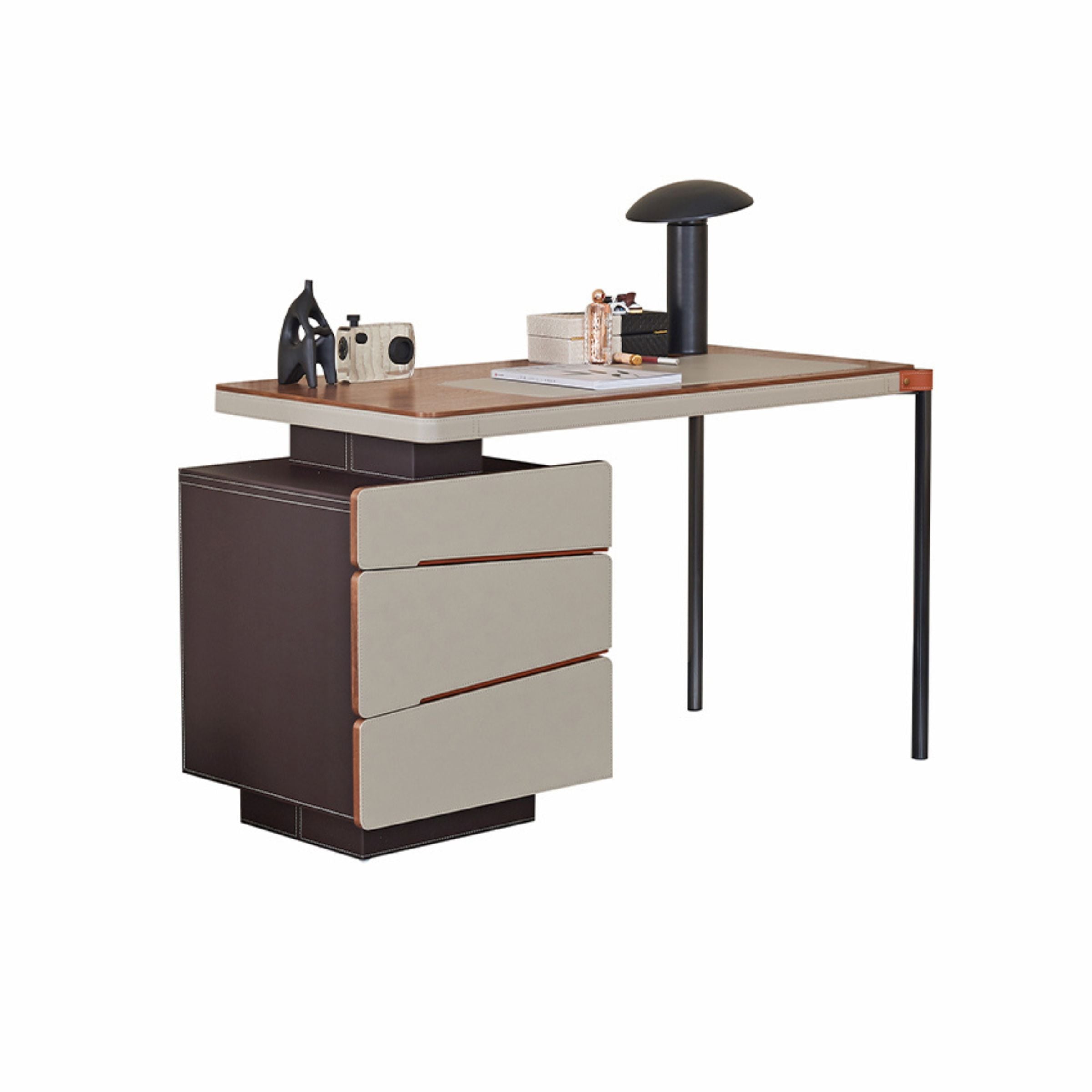 Pre-order 35 Days Delivery - Oomph - Oblique Office Desk/ Bedroom Dresser MLL-T09 - Office Desks - ebarza Furniture UAE | Shop Modern Furniture in Abu Dhabi & Dubai - مفروشات ايبازرا في الامارات | تسوق اثاث عصري وديكورات مميزة في دبي وابوظبي