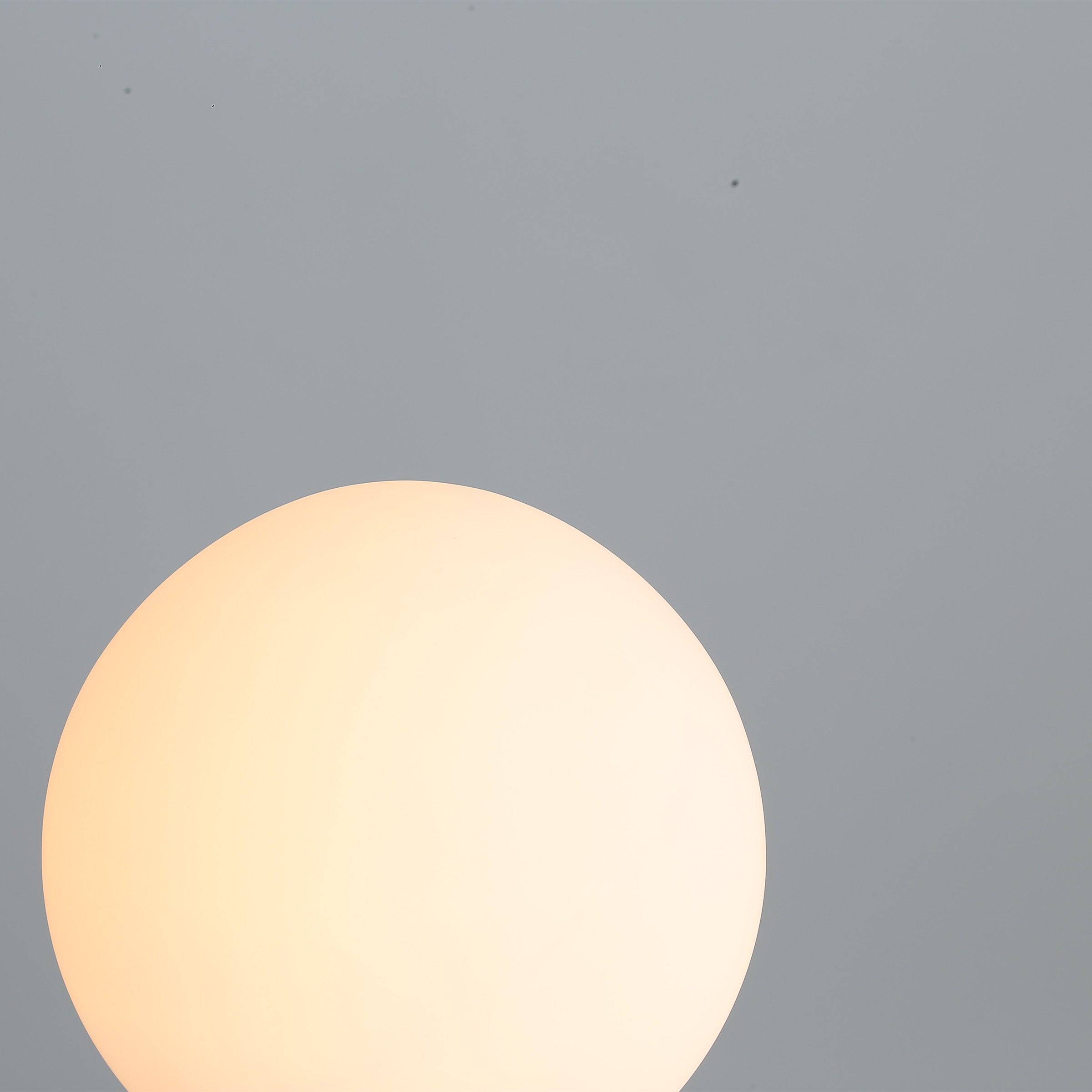 Opal Glass Shade With White Marble Base Table Lamp 8709T-We - Desk\table Lamps - ebarza Furniture UAE | Shop Modern Furniture in Abu Dhabi & Dubai - مفروشات ايبازرا في الامارات | تسوق اثاث عصري وديكورات مميزة في دبي وابوظبي