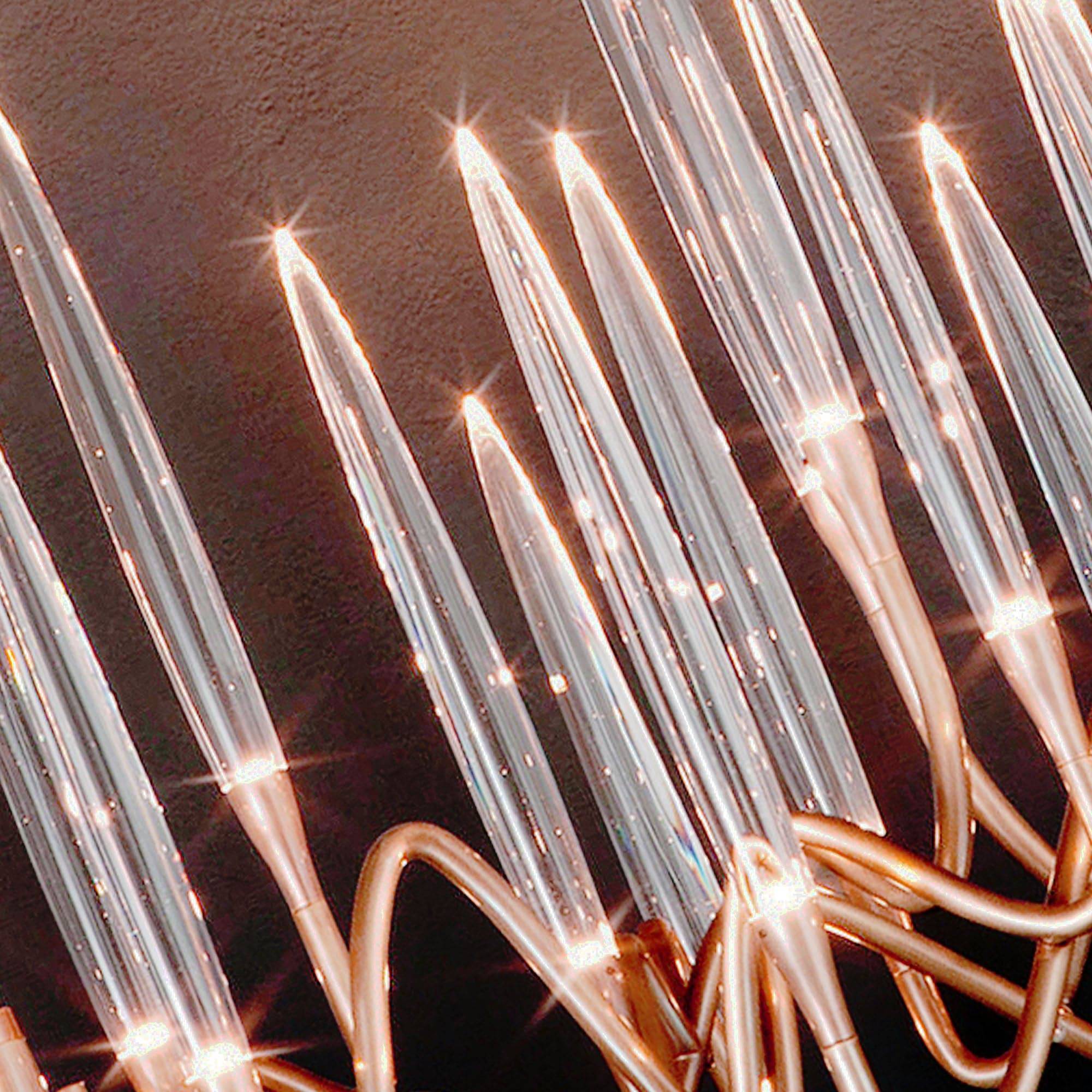 AS IS - Opus Long Chandelier Cy-New-091-Rg-YAS - DISPLAY ITEM - ebarza Furniture UAE | Shop Modern Furniture in Abu Dhabi & Dubai - مفروشات ايبازرا في الامارات | تسوق اثاث عصري وديكورات مميزة في دبي وابوظبي