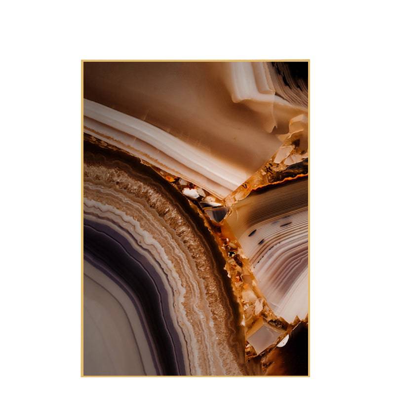 Orange Crystal Printed Painting Wall Art Fa-H1813C - Paintings - ebarza Furniture UAE | Shop Modern Furniture in Abu Dhabi & Dubai - مفروشات ايبازرا في الامارات | تسوق اثاث عصري وديكورات مميزة في دبي وابوظبي