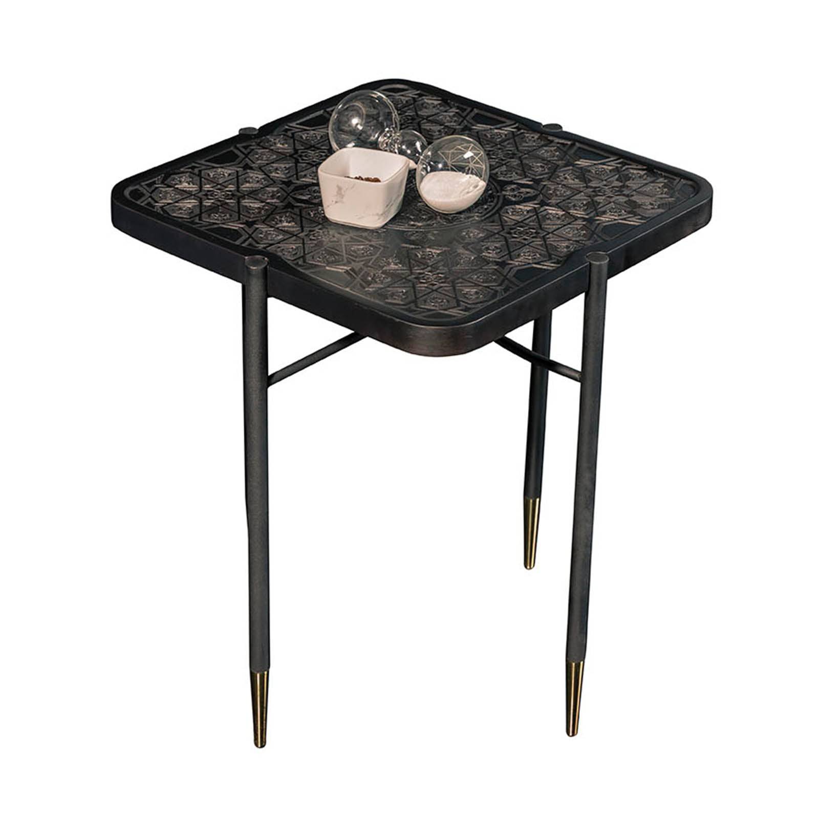 Ottoman Side Table - Side Tables - ebarza Furniture UAE | Shop Modern Furniture in Abu Dhabi & Dubai - مفروشات ايبازرا في الامارات | تسوق اثاث عصري وديكورات مميزة في دبي وابوظبي