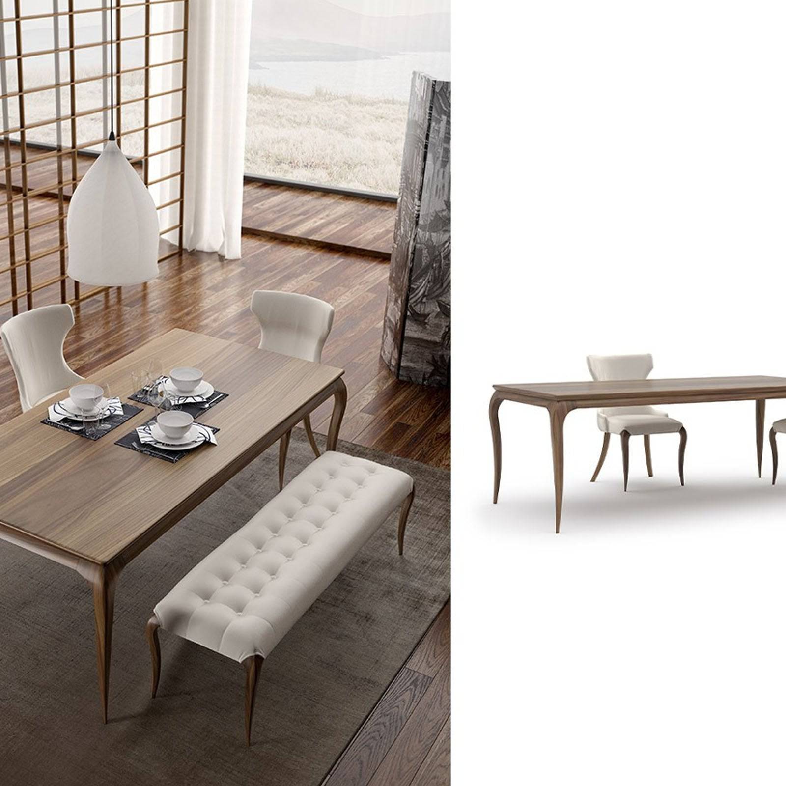 Palmira Dining Table Plam-01Table - Dining Tables - ebarza Furniture UAE | Shop Modern Furniture in Abu Dhabi & Dubai - مفروشات ايبازرا في الامارات | تسوق اثاث عصري وديكورات مميزة في دبي وابوظبي