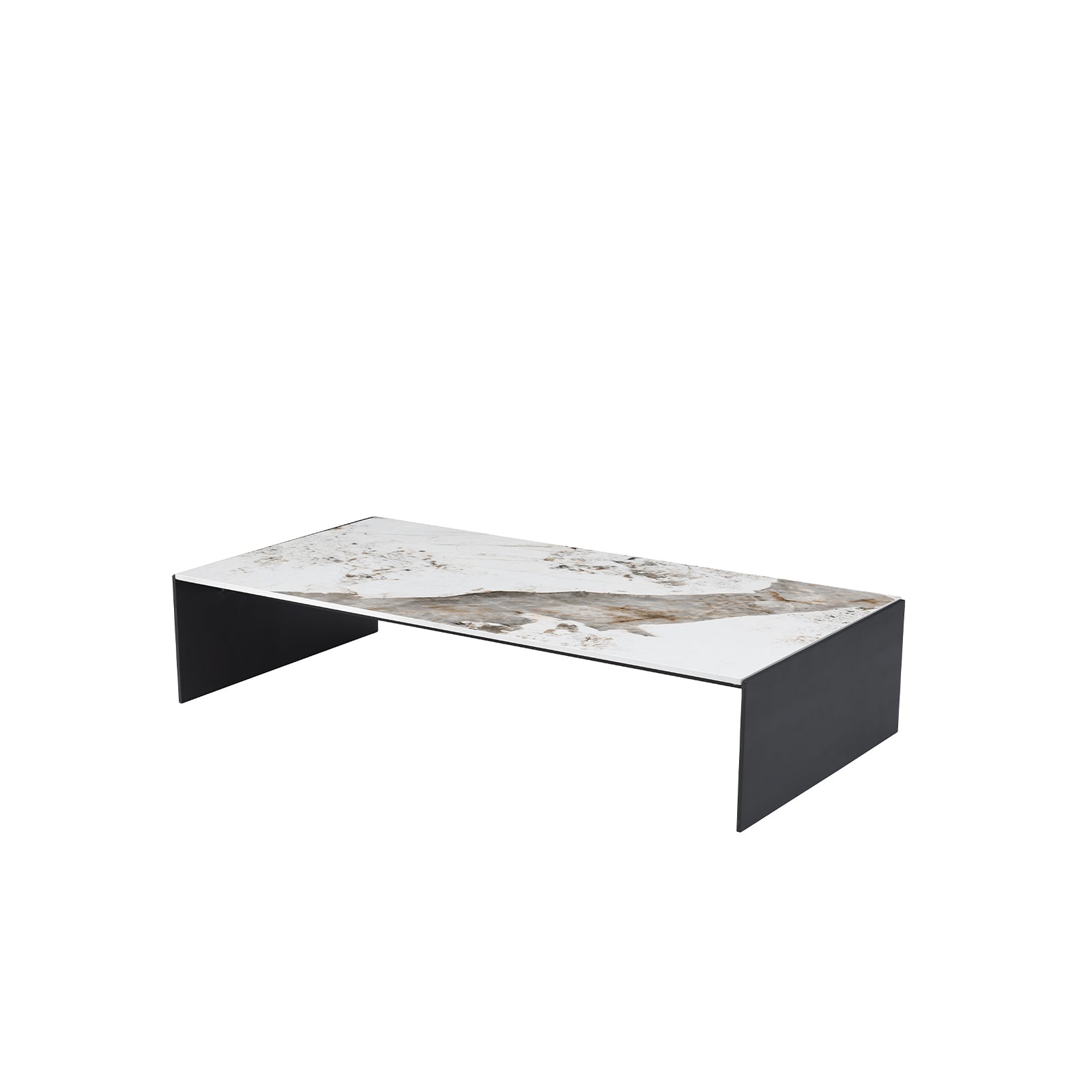 Pandora Rock Sintered Marble Center Table Lt040 - Coffee Tables - ebarza Furniture UAE | Shop Modern Furniture in Abu Dhabi & Dubai - مفروشات ايبازرا في الامارات | تسوق اثاث عصري وديكورات مميزة في دبي وابوظبي