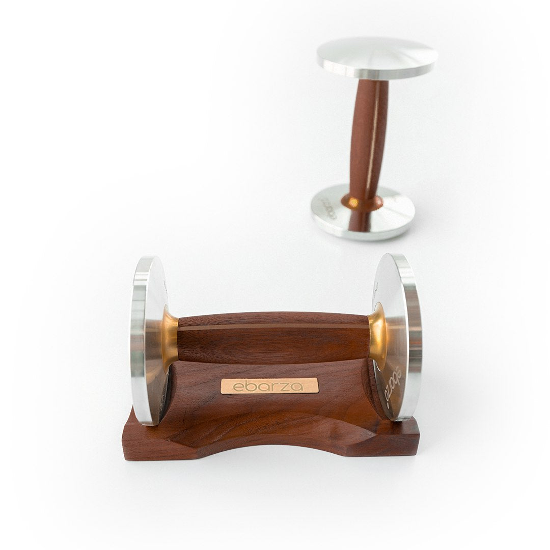 Ebarza Stainless steel and Walnut Dumbbell Tray 1-5kg PRO-GMYLT00-1 - Home Decor Figurines - ebarza Furniture UAE | Shop Modern Furniture in Abu Dhabi & Dubai - مفروشات ايبازرا في الامارات | تسوق اثاث عصري وديكورات مميزة في دبي وابوظبي