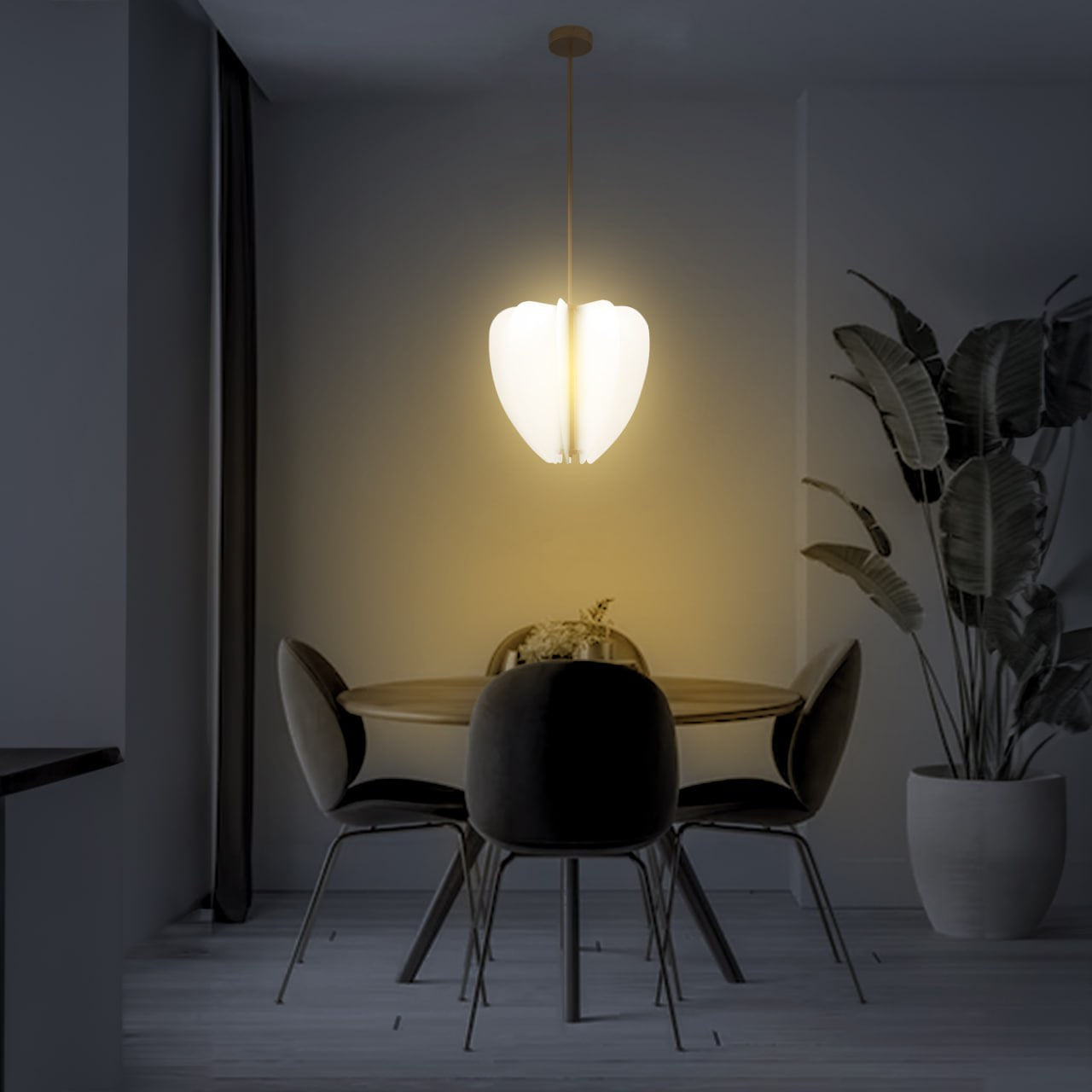 Aluminum Pendant Lamp CY-DD- 1042 - Pendant Lamps - ebarza Furniture UAE | Shop Modern Furniture in Abu Dhabi & Dubai - مفروشات ايبازرا في الامارات | تسوق اثاث عصري وديكورات مميزة في دبي وابوظبي