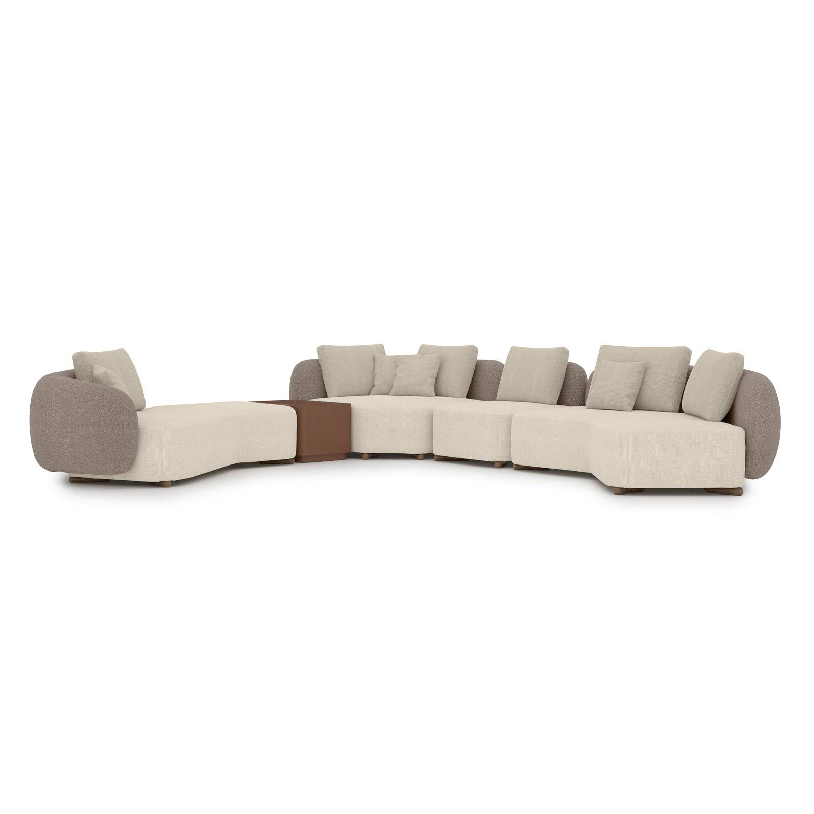 Platon Corner Sofa Td-Ptn7S - Sofas - ebarza Furniture UAE | Shop Modern Furniture in Abu Dhabi & Dubai - مفروشات ايبازرا في الامارات | تسوق اثاث عصري وديكورات مميزة في دبي وابوظبي