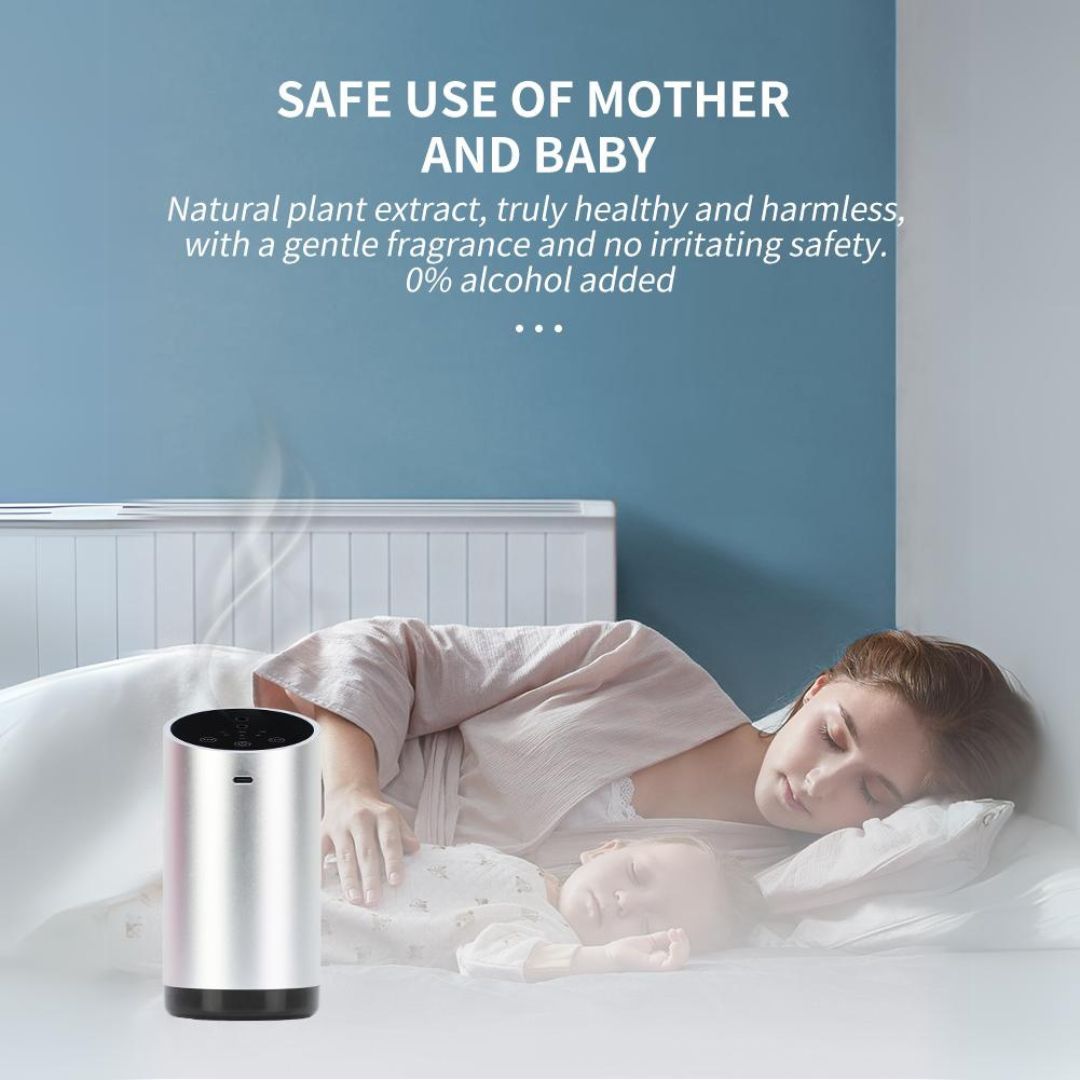 Portable / Car Aroma Diffuser by ebarza MLK-15M - Smart Diffusers - ebarza Furniture UAE | Shop Modern Furniture in Abu Dhabi & Dubai - مفروشات ايبازرا في الامارات | تسوق اثاث عصري وديكورات مميزة في دبي وابوظبي