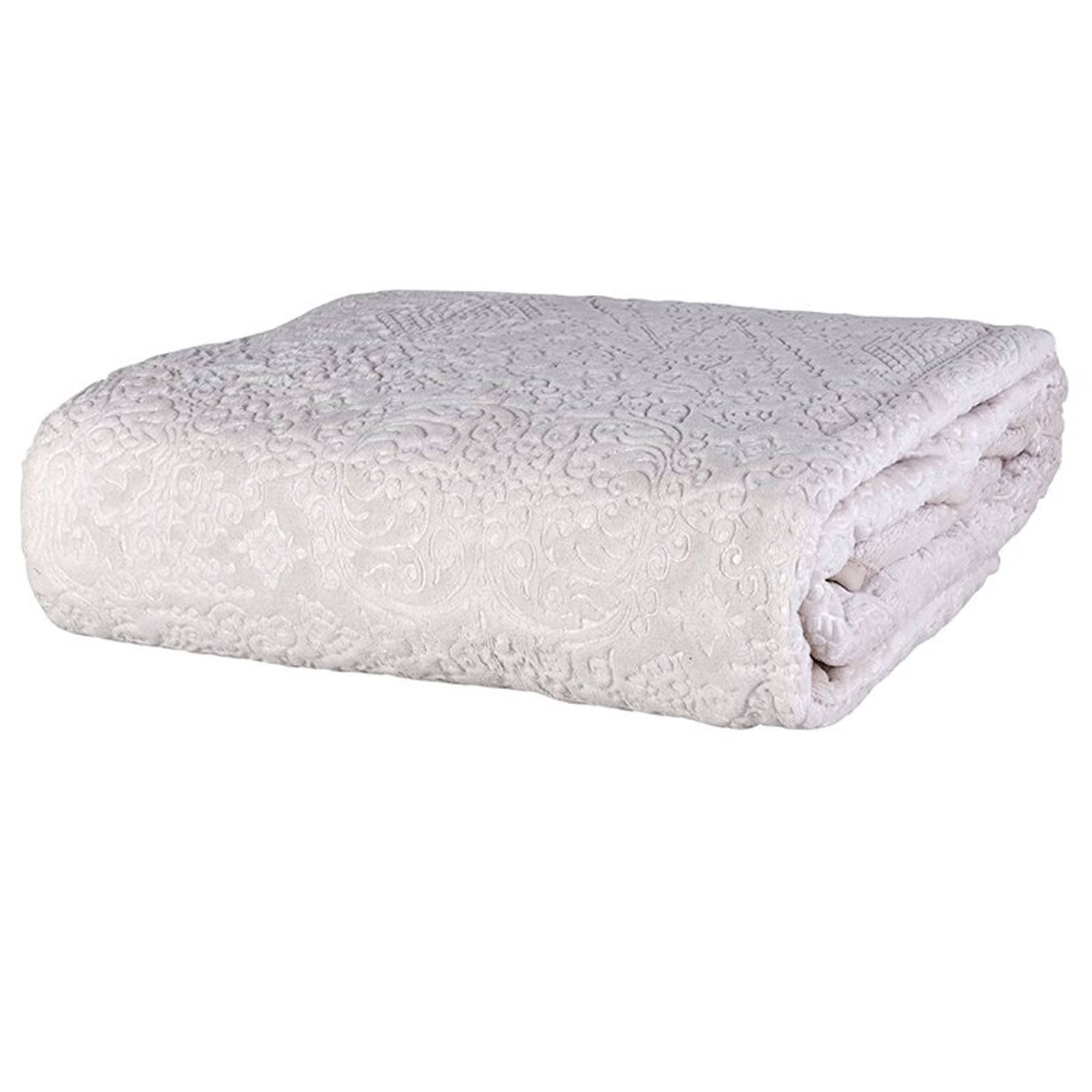 Rauqel Vizon Throw Blanket Double 200.15.01.0125 - Blankets - ebarza Furniture UAE | Shop Modern Furniture in Abu Dhabi & Dubai - مفروشات ايبازرا في الامارات | تسوق اثاث عصري وديكورات مميزة في دبي وابوظبي
