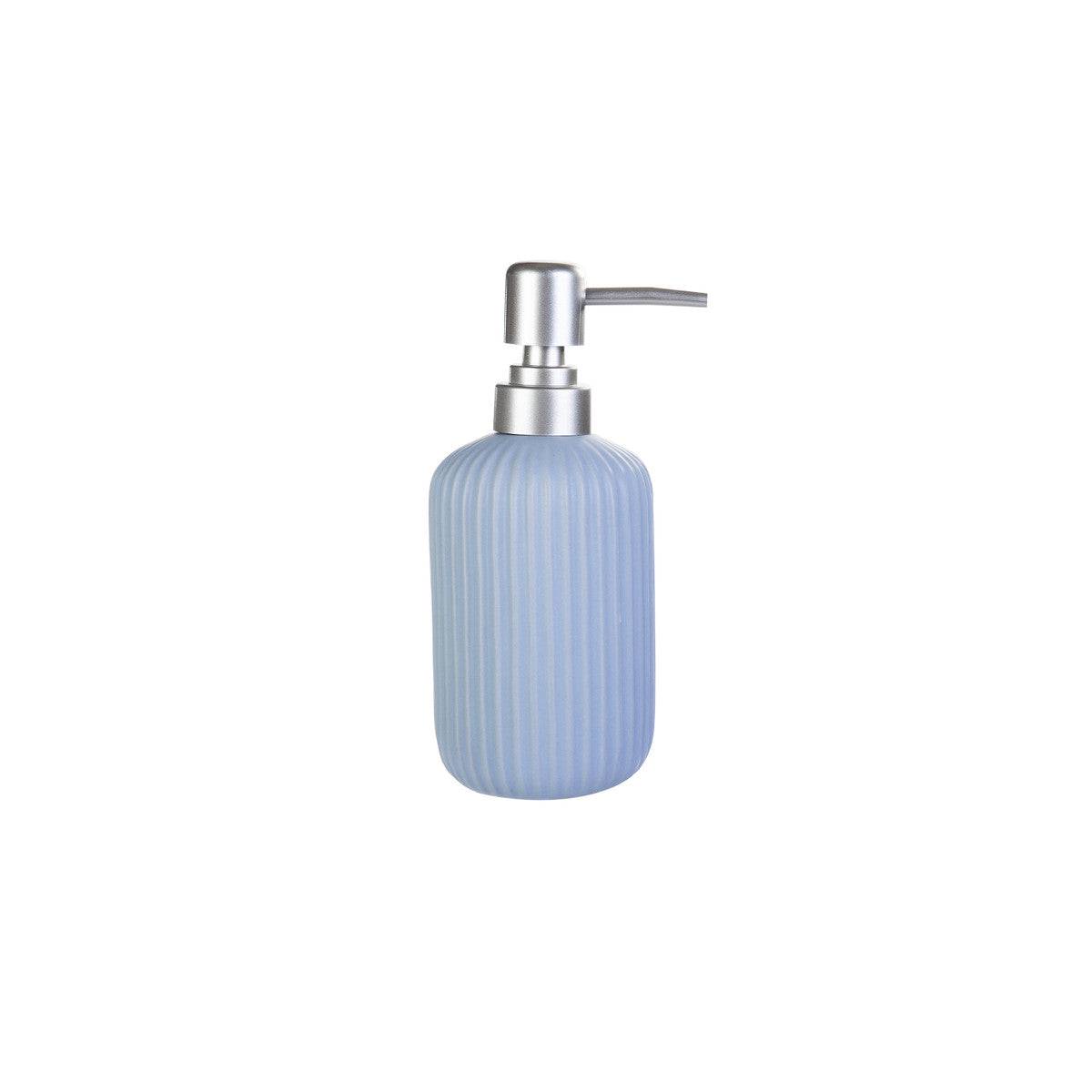 Sarah Anderson Line Blue Ceramic Liquid Soap Dispenser 153.21.01.0131 - Bathroom Accessories - ebarza Furniture UAE | Shop Modern Furniture in Abu Dhabi & Dubai - مفروشات ايبازرا في الامارات | تسوق اثاث عصري وديكورات مميزة في دبي وابوظبي