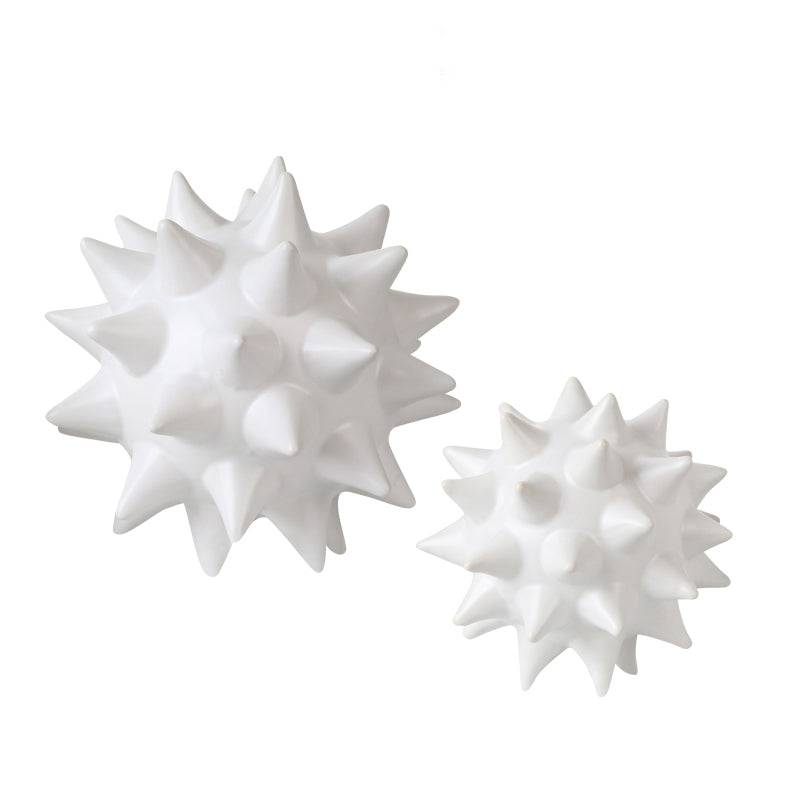 Sea Urchin Ball Ceramic Decorative Fa-D1925G - Home Decor Figurines - ebarza Furniture UAE | Shop Modern Furniture in Abu Dhabi & Dubai - مفروشات ايبازرا في الامارات | تسوق اثاث عصري وديكورات مميزة في دبي وابوظبي