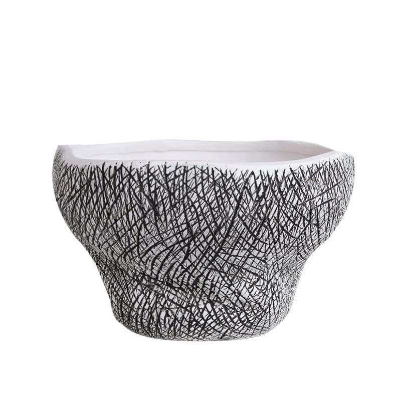 Secant Ceramic Bowl Fa-D21064 - Bowls - ebarza Furniture UAE | Shop Modern Furniture in Abu Dhabi & Dubai - مفروشات ايبازرا في الامارات | تسوق اثاث عصري وديكورات مميزة في دبي وابوظبي