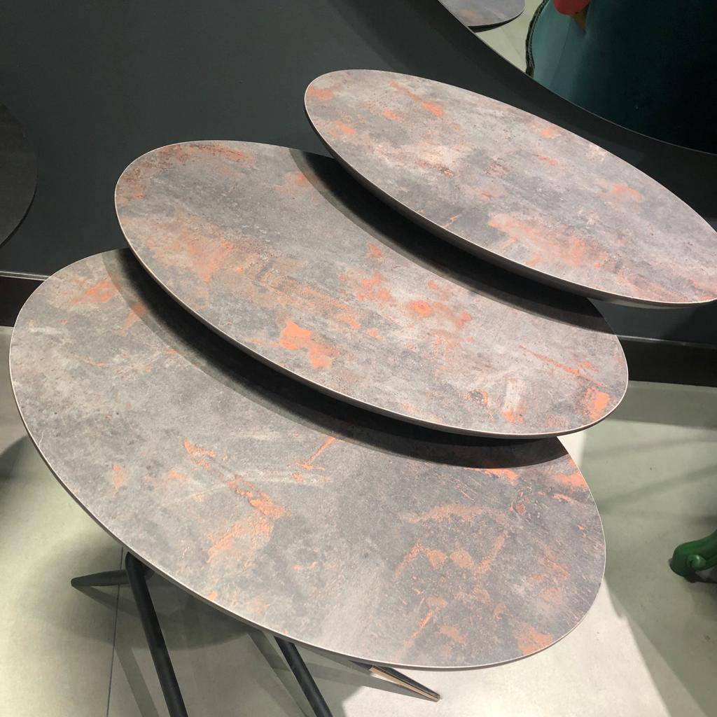 Set Of 3 Bolero Service Tables - Side Tables - ebarza Furniture UAE | Shop Modern Furniture in Abu Dhabi & Dubai - مفروشات ايبازرا في الامارات | تسوق اثاث عصري وديكورات مميزة في دبي وابوظبي