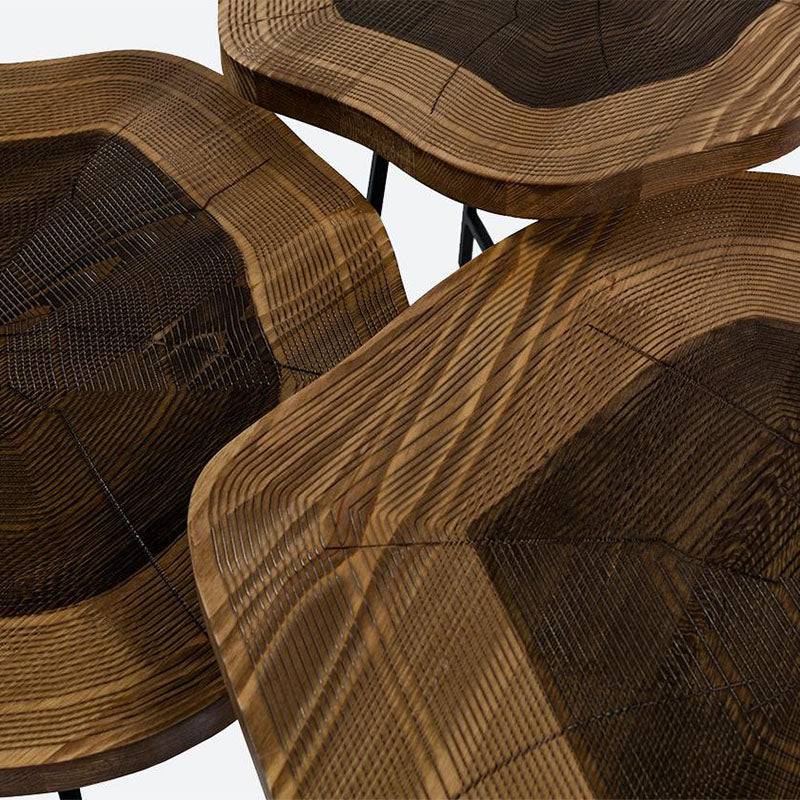 Set Of 3 Hayal21 Tables Hayal21 - Side Tables - ebarza Furniture UAE | Shop Modern Furniture in Abu Dhabi & Dubai - مفروشات ايبازرا في الامارات | تسوق اثاث عصري وديكورات مميزة في دبي وابوظبي