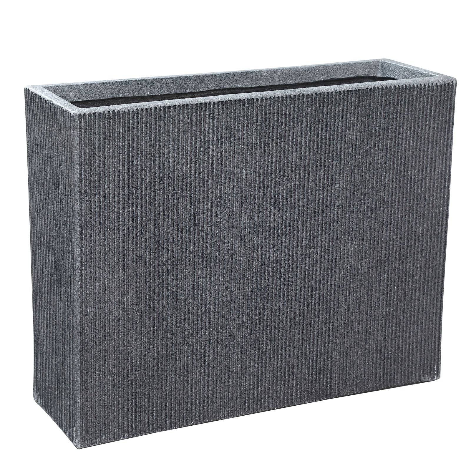Set Of 3 Outdoor/Indoor Fiberglass Concrete Planter Box Xk-8302D+E+F - Planter Boxes - ebarza Furniture UAE | Shop Modern Furniture in Abu Dhabi & Dubai - مفروشات ايبازرا في الامارات | تسوق اثاث عصري وديكورات مميزة في دبي وابوظبي