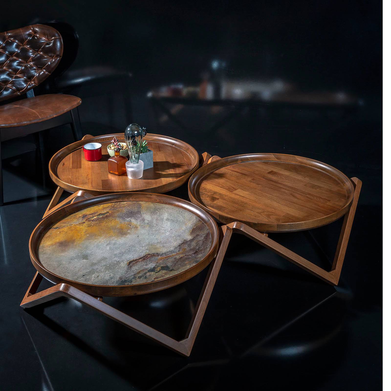 Set Of 3 Passion Center Tables. - Coffee Tables - ebarza Furniture UAE | Shop Modern Furniture in Abu Dhabi & Dubai - مفروشات ايبازرا في الامارات | تسوق اثاث عصري وديكورات مميزة في دبي وابوظبي