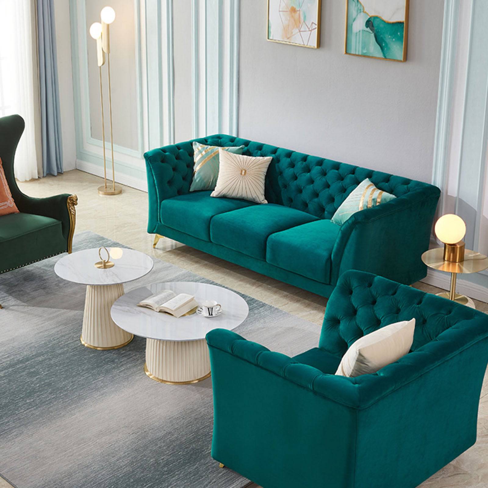 Set Of 3 Vardo Tables TG-445 - Side Tables - ebarza Furniture UAE | Shop Modern Furniture in Abu Dhabi & Dubai - مفروشات ايبازرا في الامارات | تسوق اثاث عصري وديكورات مميزة في دبي وابوظبي