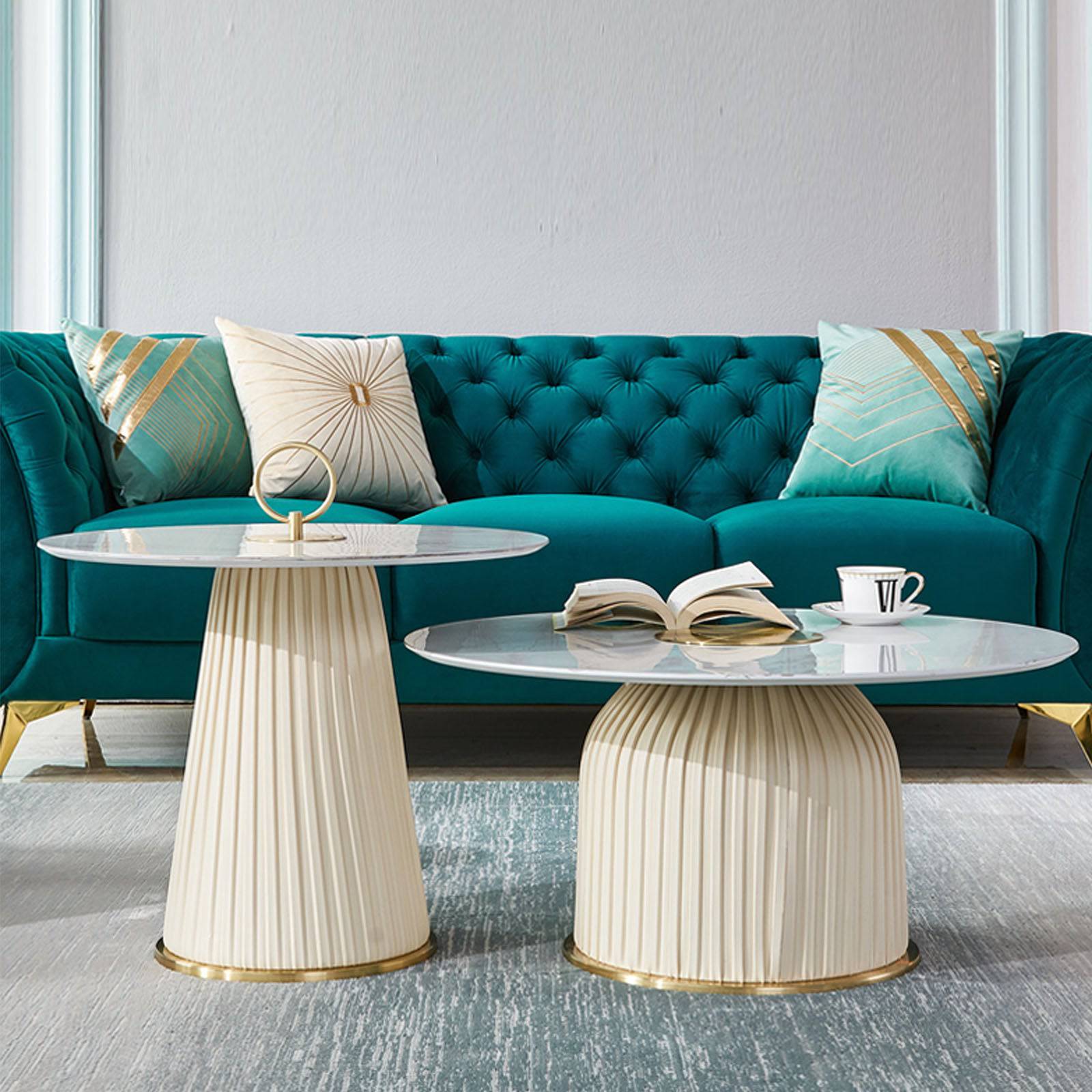 Set Of 3 Vardo Tables TG-445 - Side Tables - ebarza Furniture UAE | Shop Modern Furniture in Abu Dhabi & Dubai - مفروشات ايبازرا في الامارات | تسوق اثاث عصري وديكورات مميزة في دبي وابوظبي