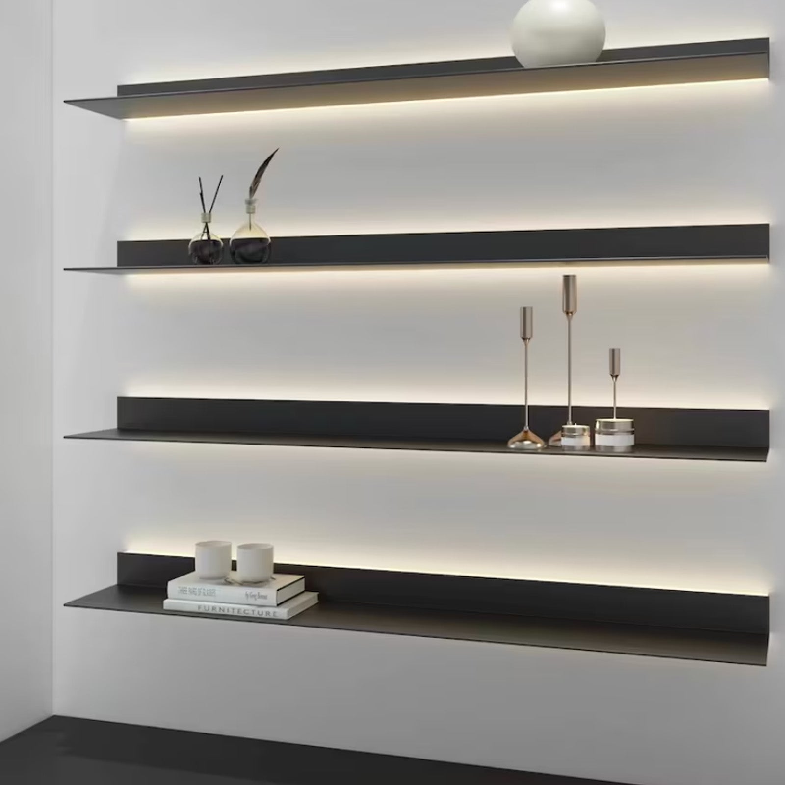 LED Aluminum Panel Light CH4-LT048-1.5cm-Brush Bronze Gold-With Plug-4000K - Wall Lamps - ebarza Furniture UAE | Shop Modern Furniture in Abu Dhabi & Dubai - مفروشات ايبازرا في الامارات | تسوق اثاث عصري وديكورات مميزة في دبي وابوظبي