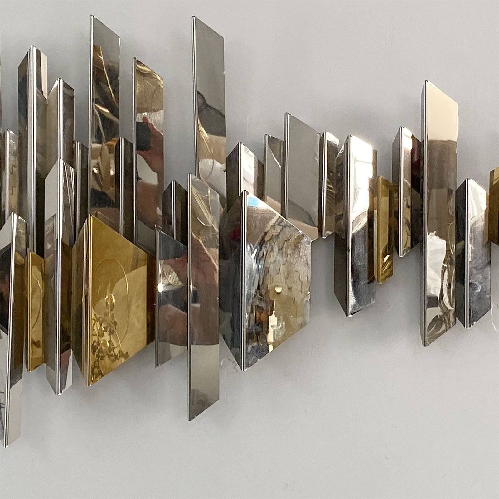 Pre-order 35 Days Delivery Sheild Handcrafted Stainless Steel Artwork Bg2020119/2020114 - Artwork - ebarza Furniture UAE | Shop Modern Furniture in Abu Dhabi & Dubai - مفروشات ايبازرا في الامارات | تسوق اثاث عصري وديكورات مميزة في دبي وابوظبي