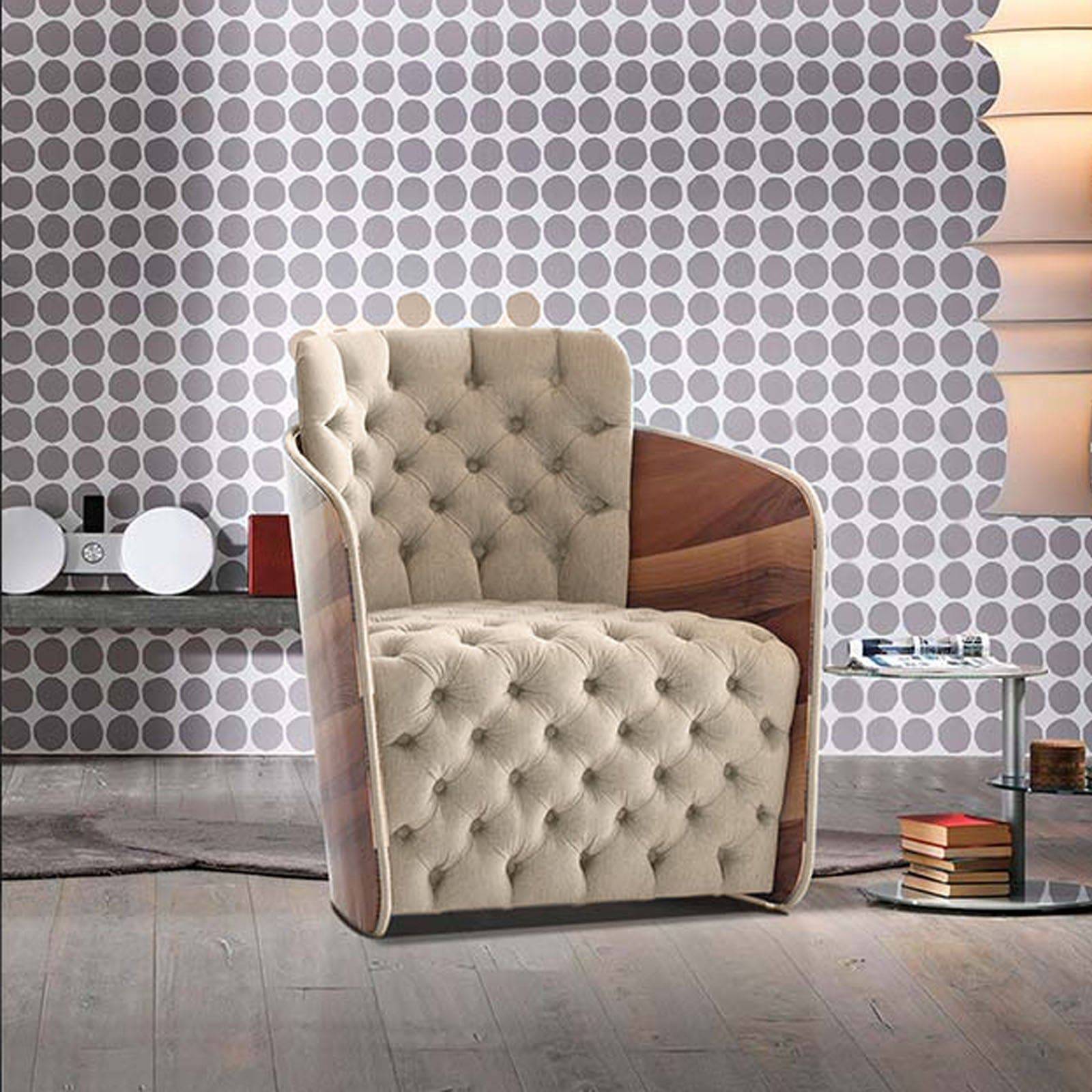 Sir Arm Chair Sir-Big-Beige - Armchairs - ebarza Furniture UAE | Shop Modern Furniture in Abu Dhabi & Dubai - مفروشات ايبازرا في الامارات | تسوق اثاث عصري وديكورات مميزة في دبي وابوظبي