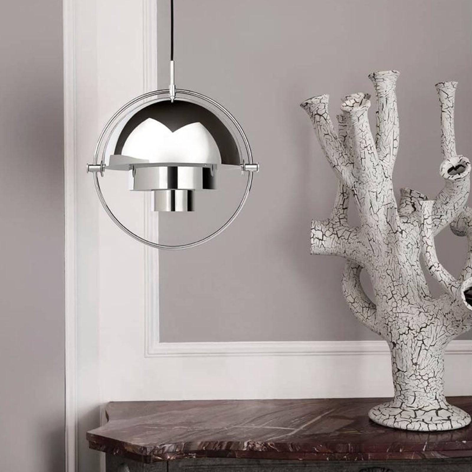 Skara Pendant Lamp Cy-New-032-Ch - Pendant Lamps - ebarza Furniture UAE | Shop Modern Furniture in Abu Dhabi & Dubai - مفروشات ايبازرا في الامارات | تسوق اثاث عصري وديكورات مميزة في دبي وابوظبي