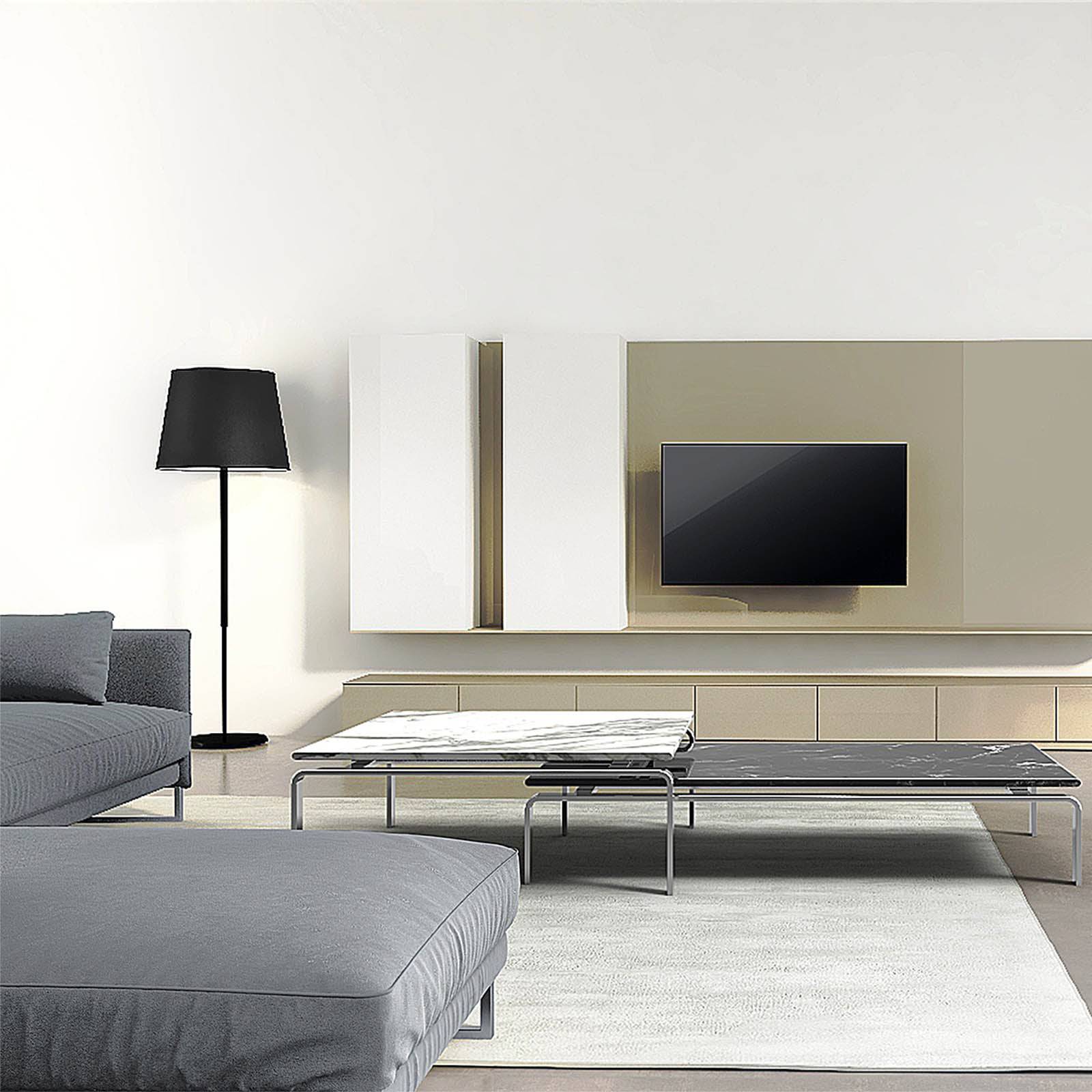 Slim Set Of 2 Natural Marble Table 274Ct+274St - Side Tables - ebarza Furniture UAE | Shop Modern Furniture in Abu Dhabi & Dubai - مفروشات ايبازرا في الامارات | تسوق اثاث عصري وديكورات مميزة في دبي وابوظبي