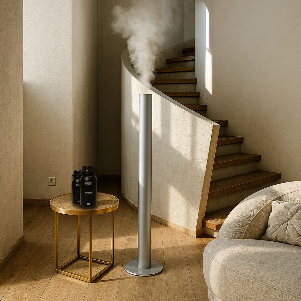 Smart Aroma Diffuser Machine + 2 Free Essential Oil - Smart Diffusers - ebarza Furniture UAE | Shop Modern Furniture in Abu Dhabi & Dubai - مفروشات ايبازرا في الامارات | تسوق اثاث عصري وديكورات مميزة في دبي وابوظبي